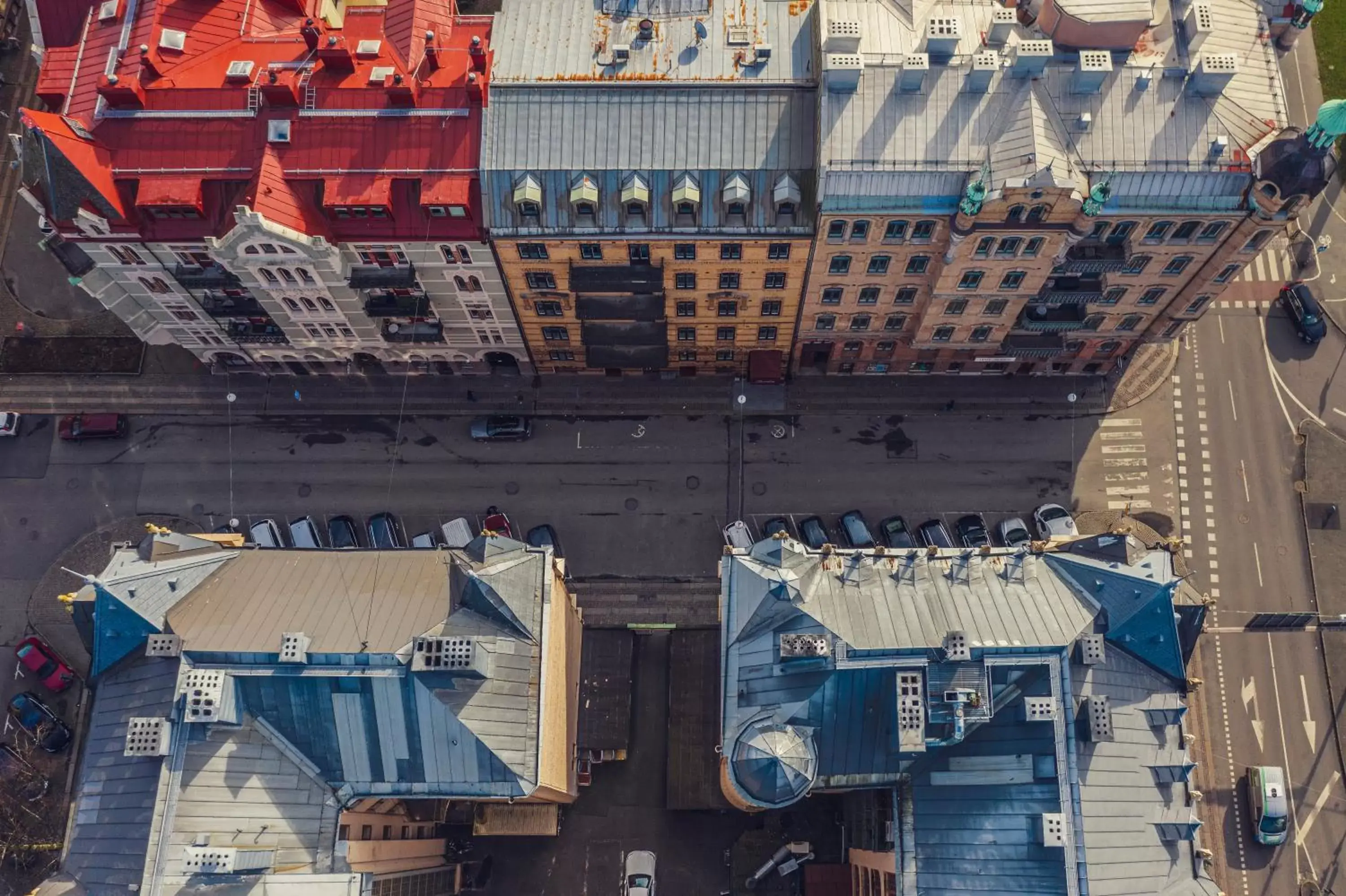 Bird's eye view in Hotel Poseidon