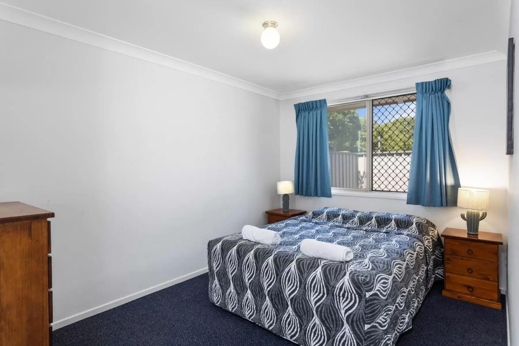 Bedroom in Apollo Lodge