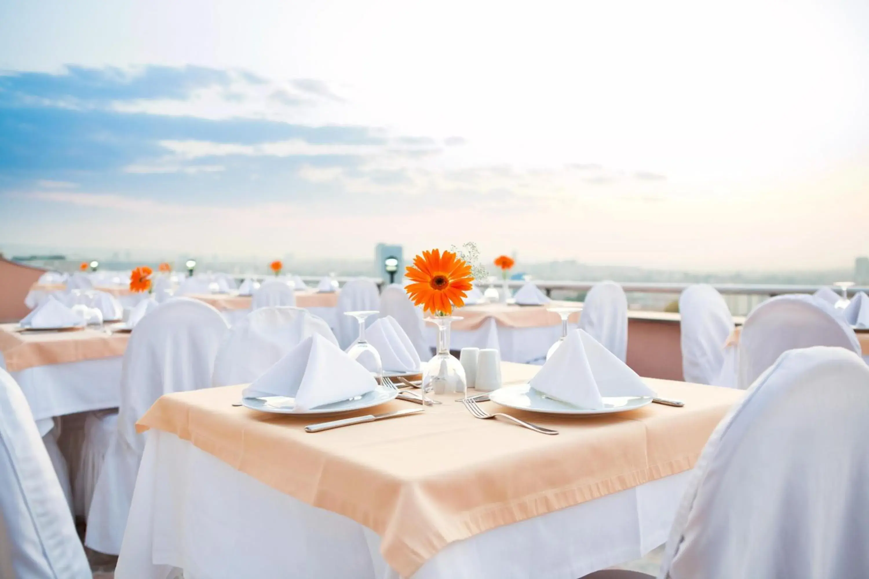 Balcony/Terrace, Restaurant/Places to Eat in Sergah Hotel