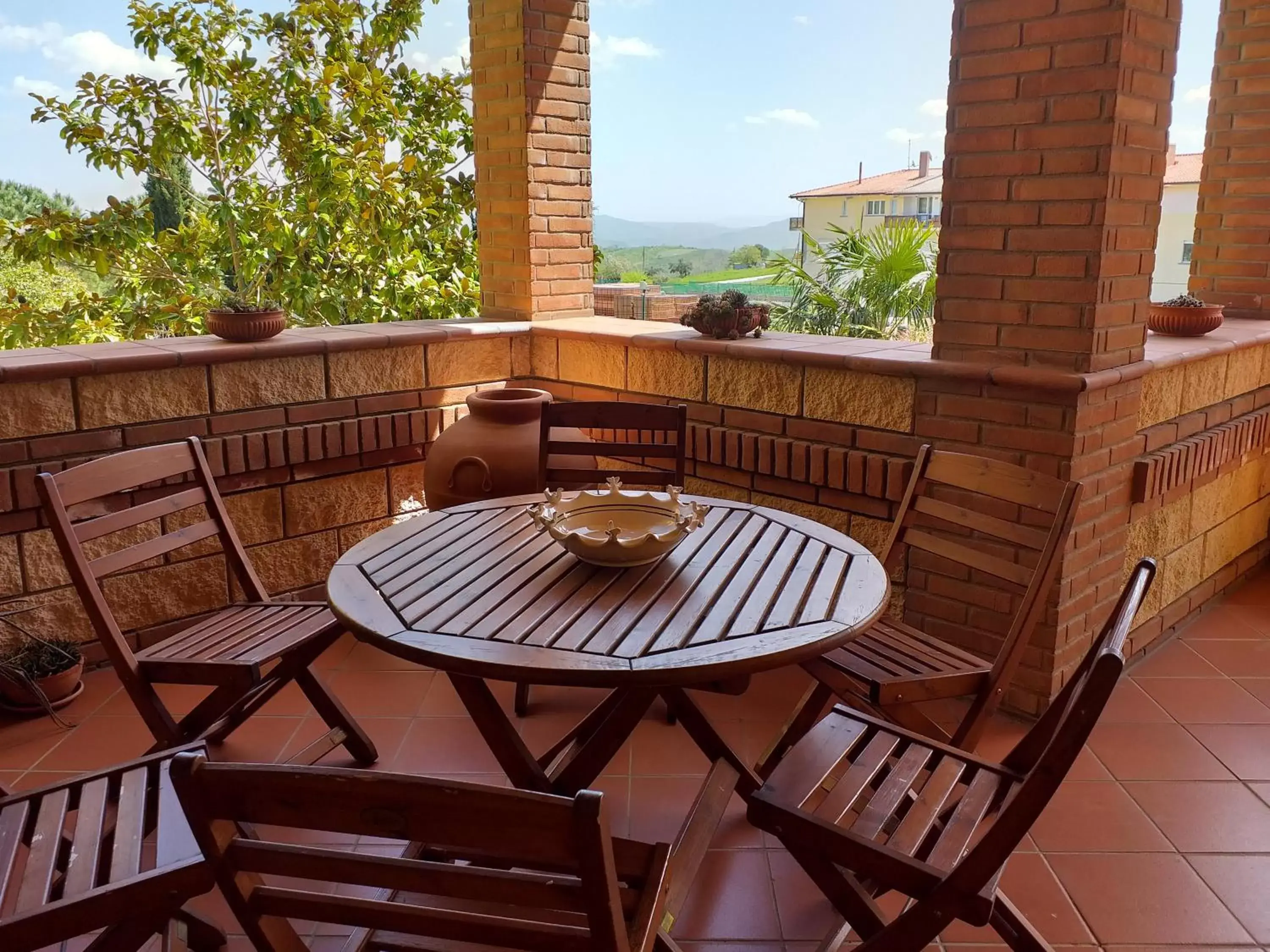 Patio, Balcony/Terrace in Il Melograno