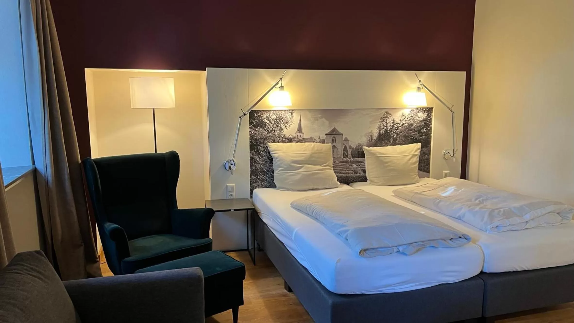 Bed in Kloster Steinfeld Gästehaus