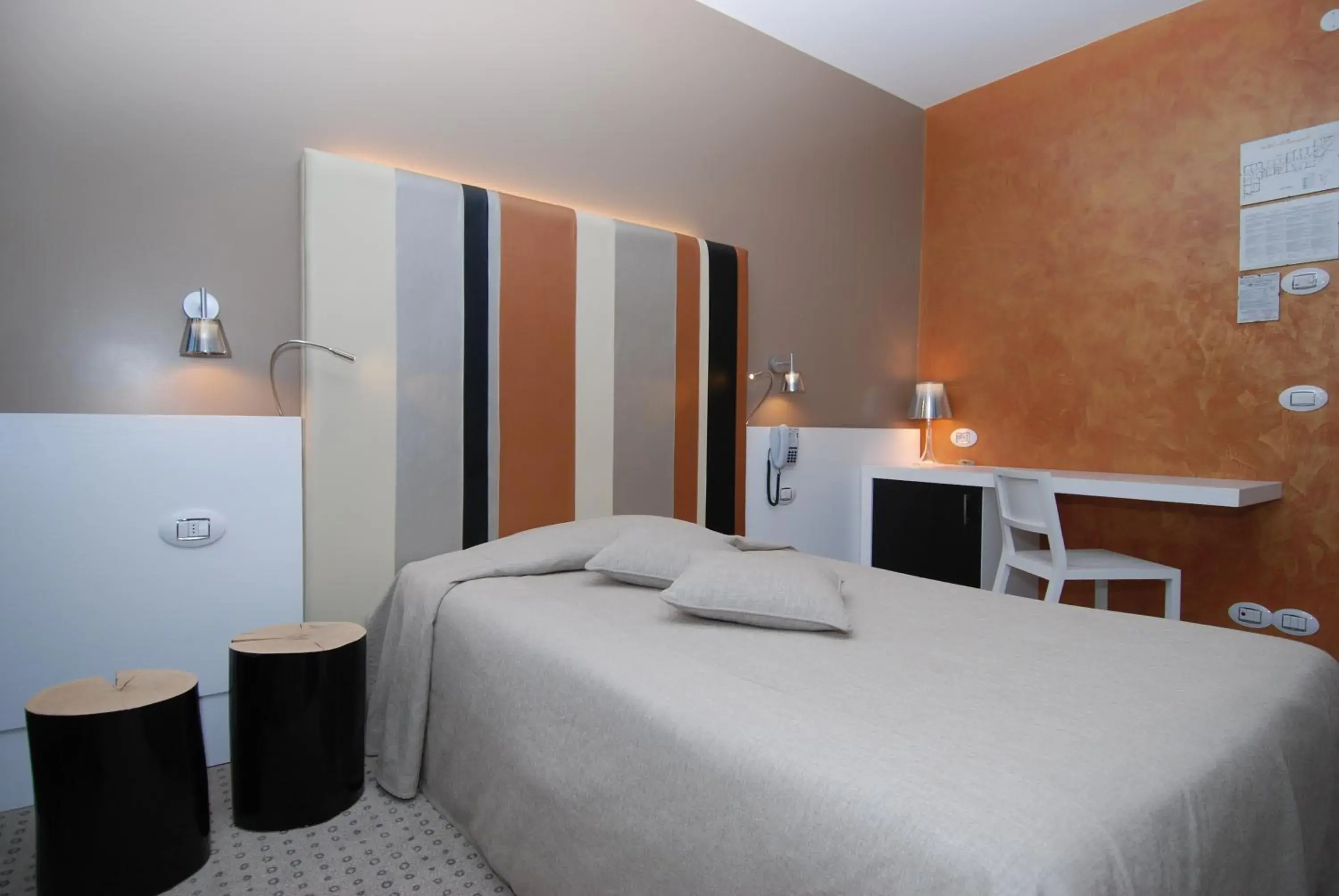 Bedroom, Bed in Hotel La Pergola