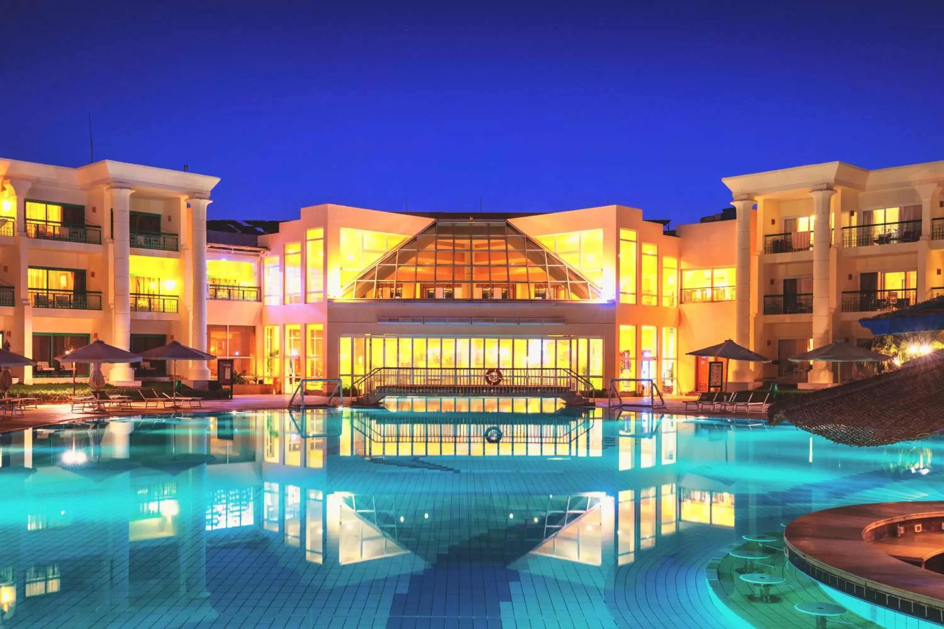 Pool view, Property Building in Swiss Inn Resort Hurghada