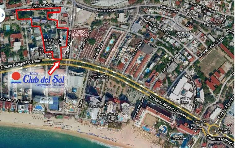 Bird's eye view in Hotel Club del Sol Acapulco by NG Hoteles