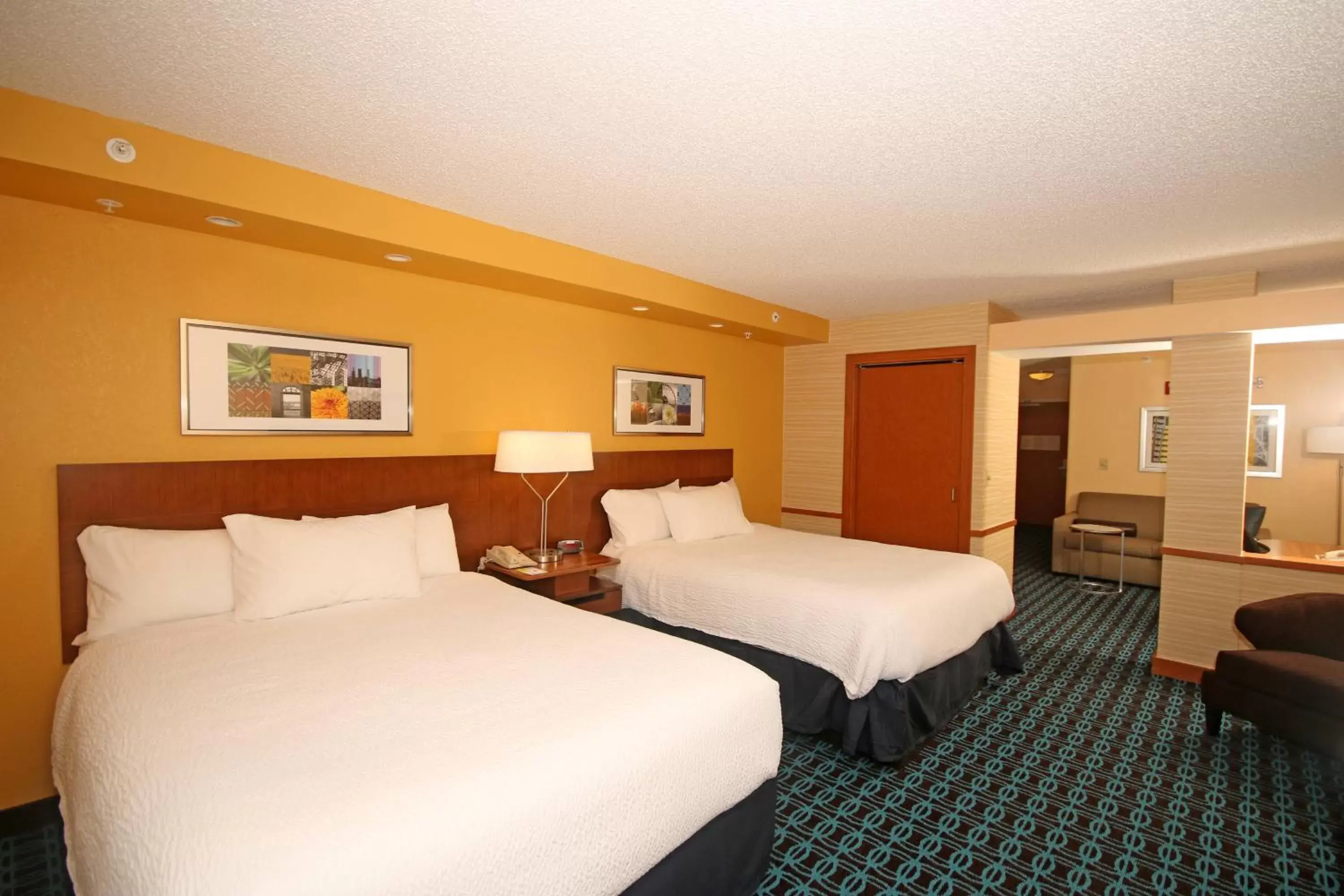 Bedroom, Bed in Fairfield Inn & Suites by Marriott Aiken