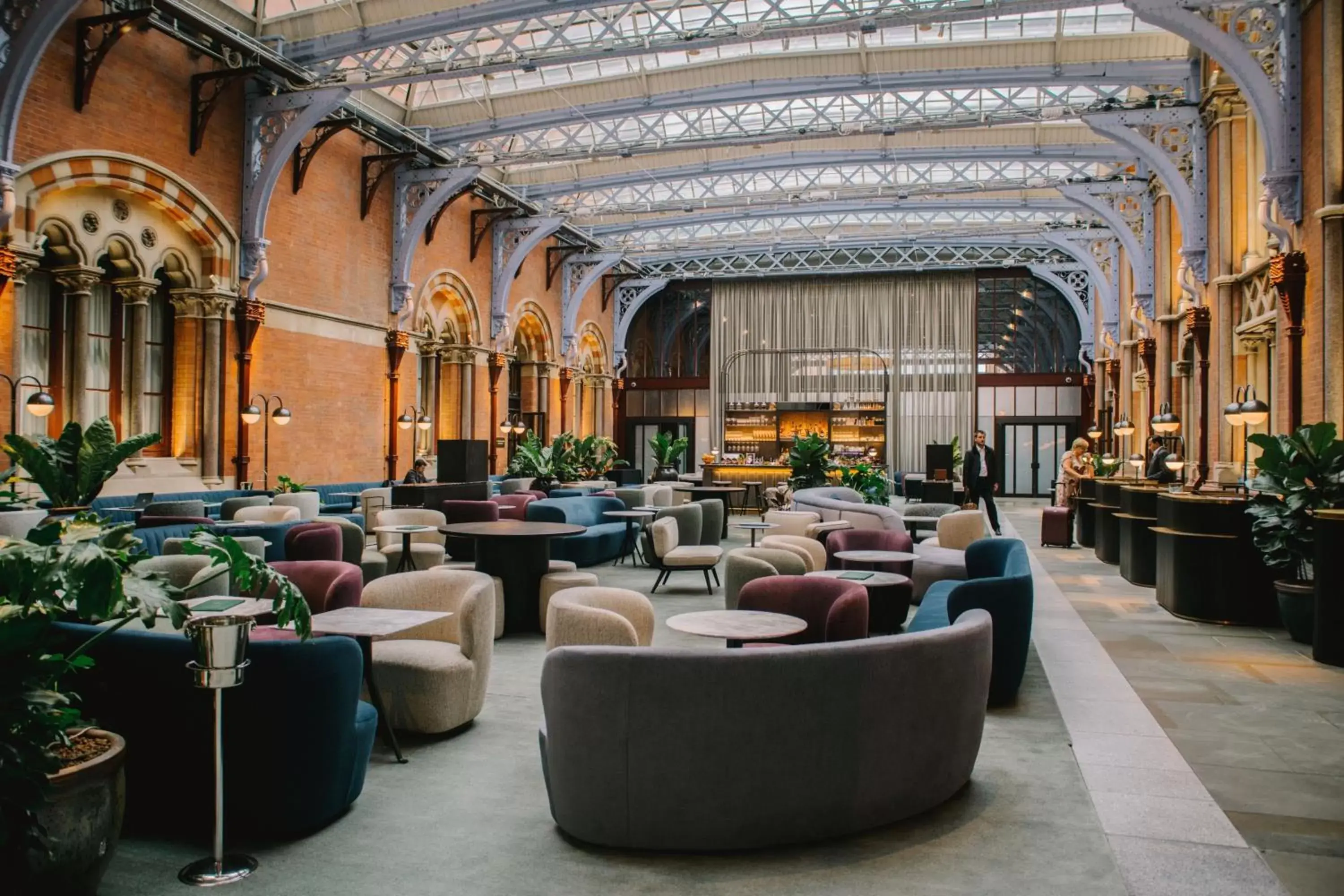 Lobby or reception in St. Pancras Renaissance Hotel London