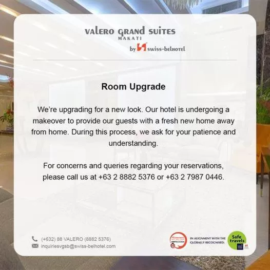 Three-Bedroom Suite in Valero Grand Suites by Swiss-Belhotel