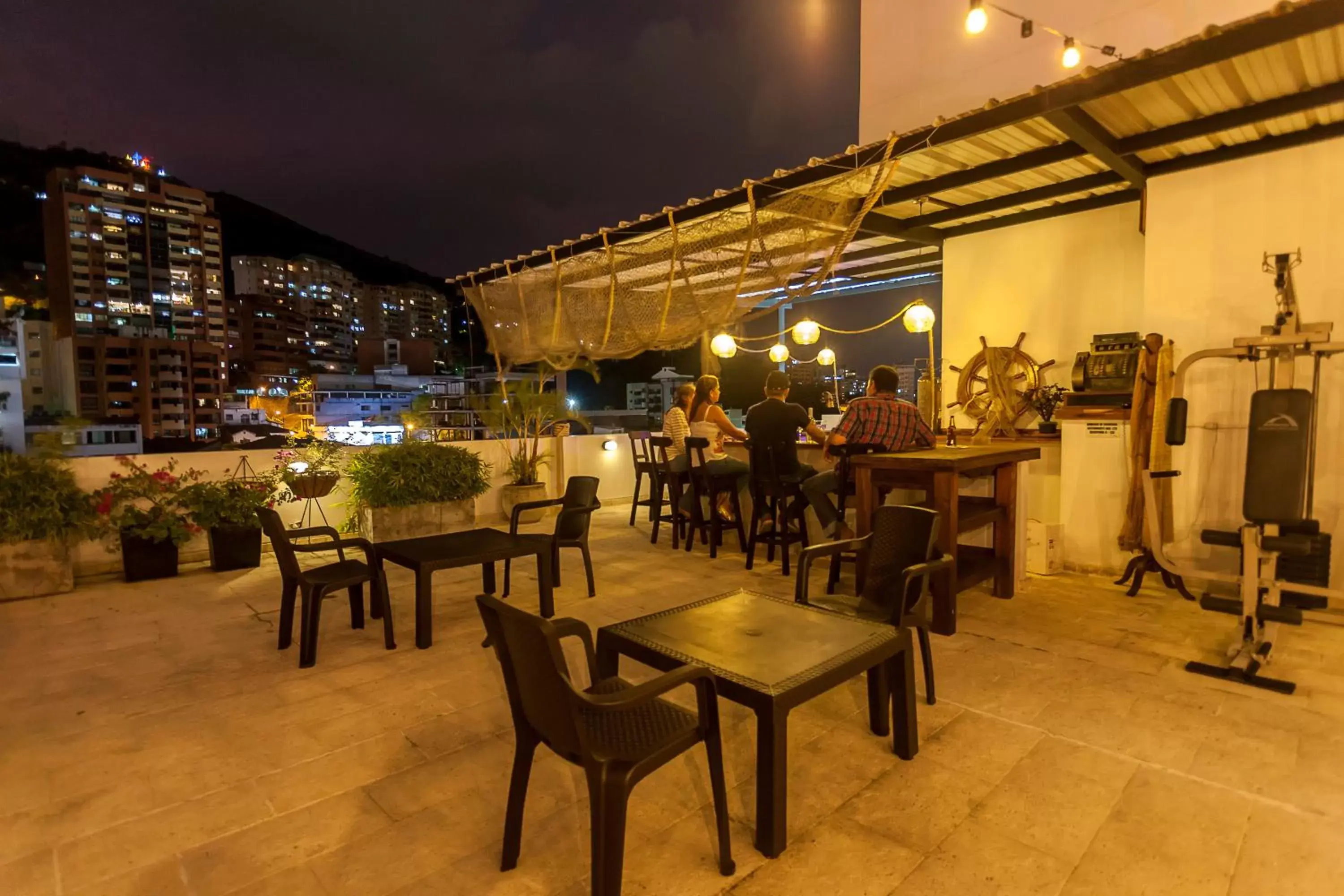 Balcony/Terrace, Restaurant/Places to Eat in Aqua Granada Hotel