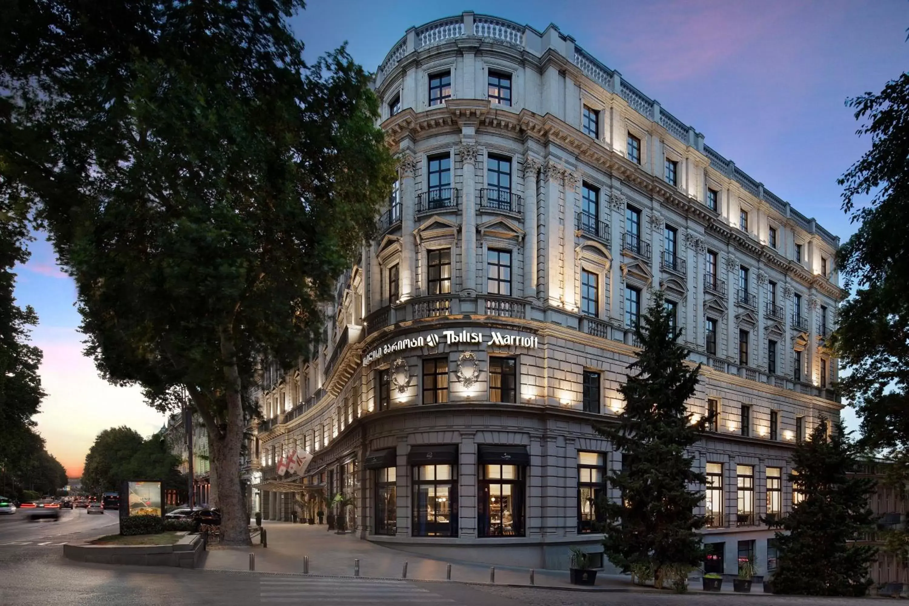 Property Building in Tbilisi Marriott Hotel
