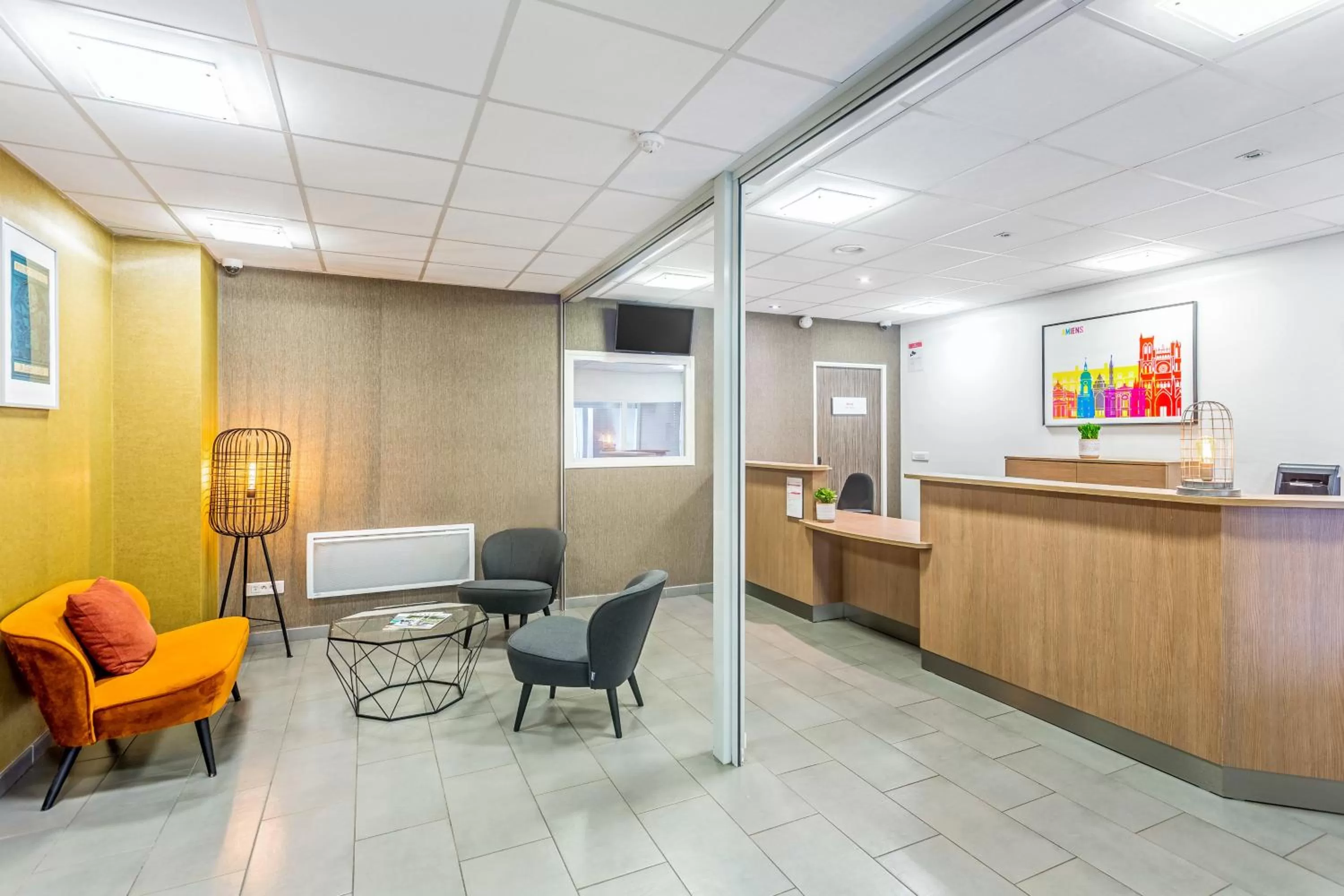 Lobby or reception in Appart'City Confort Amiens Gare