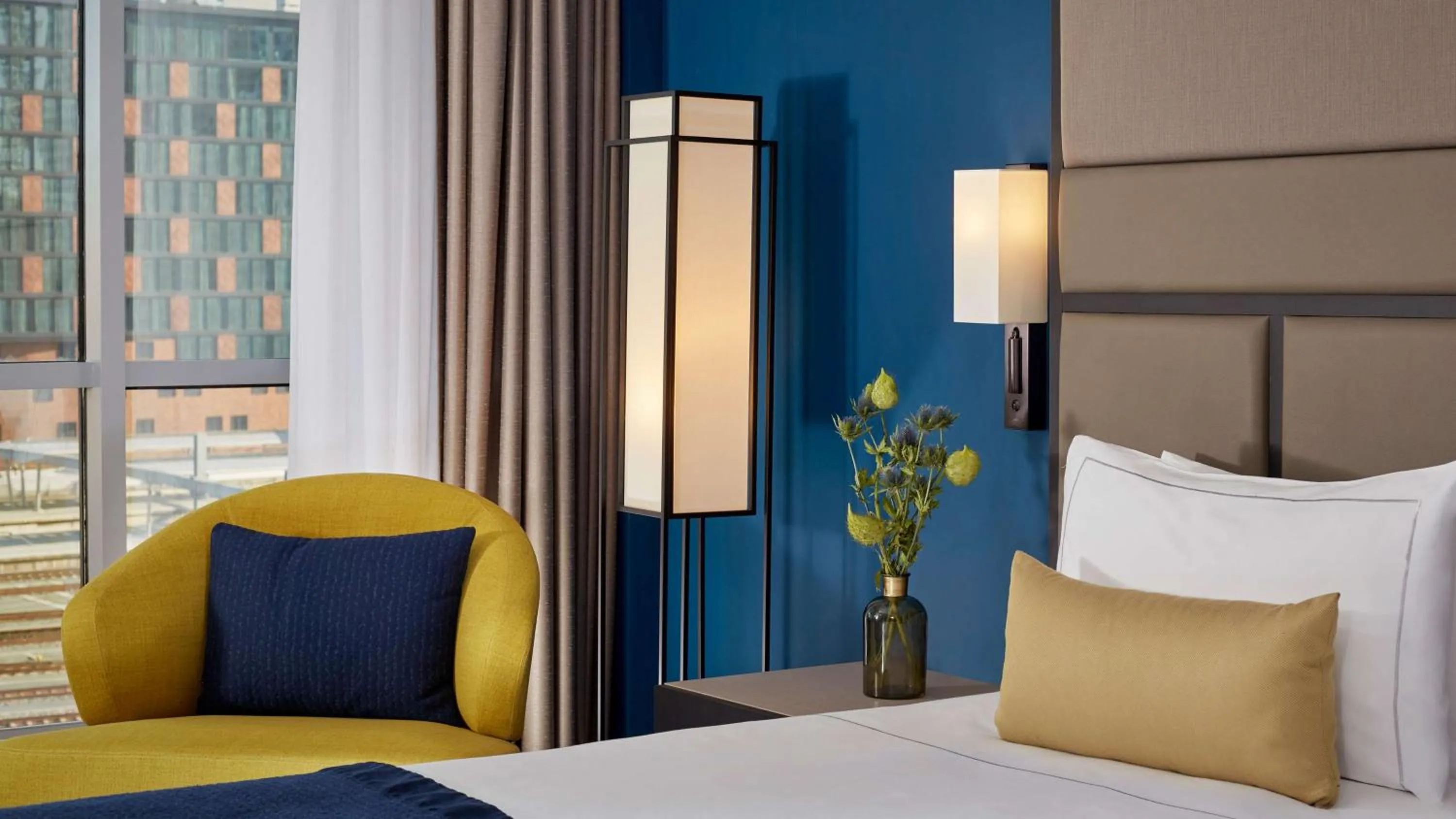 Bedroom, Bed in Park Plaza Utrecht