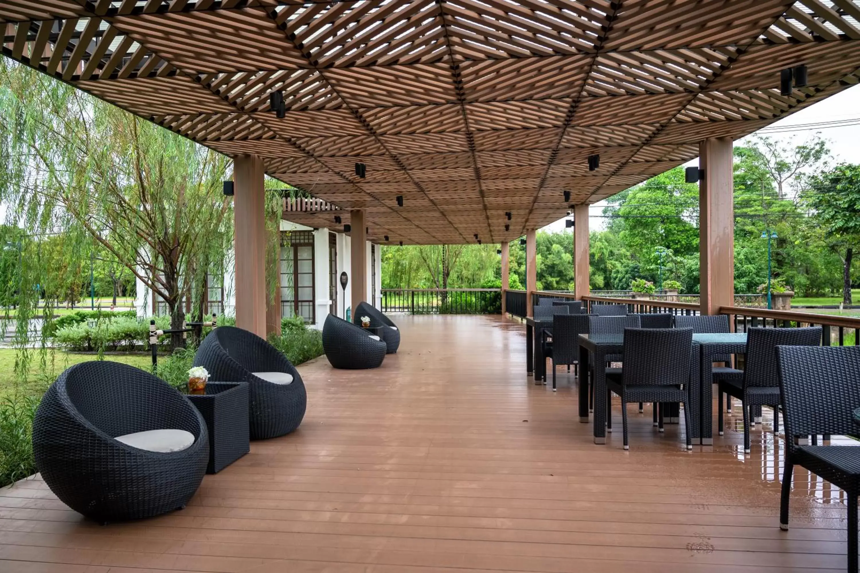 Balcony/Terrace in Maneechan Resort - SHA Extra Plus