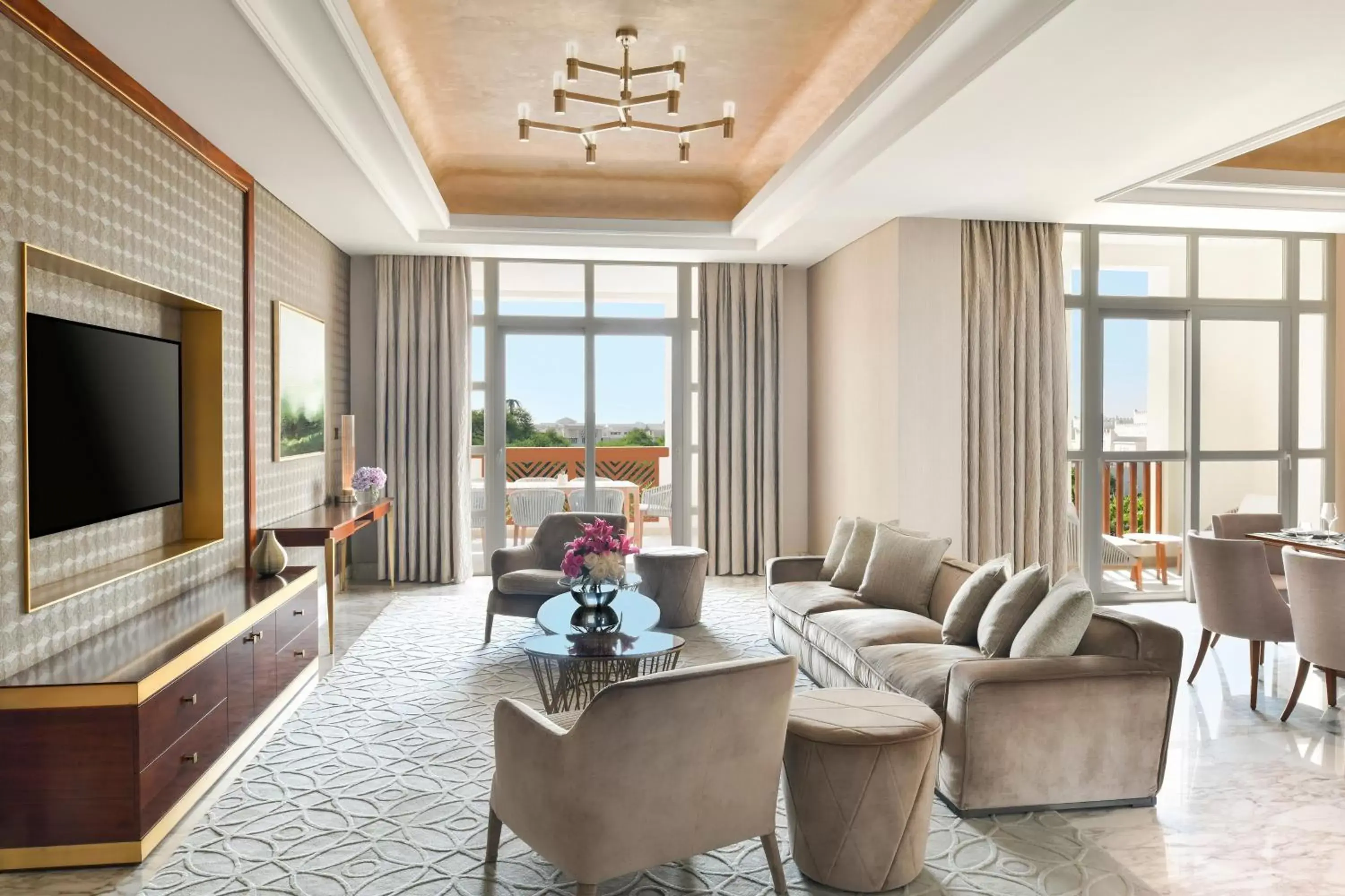 Living room, Seating Area in Al Messila, A Luxury Collection Resort & Spa, Doha