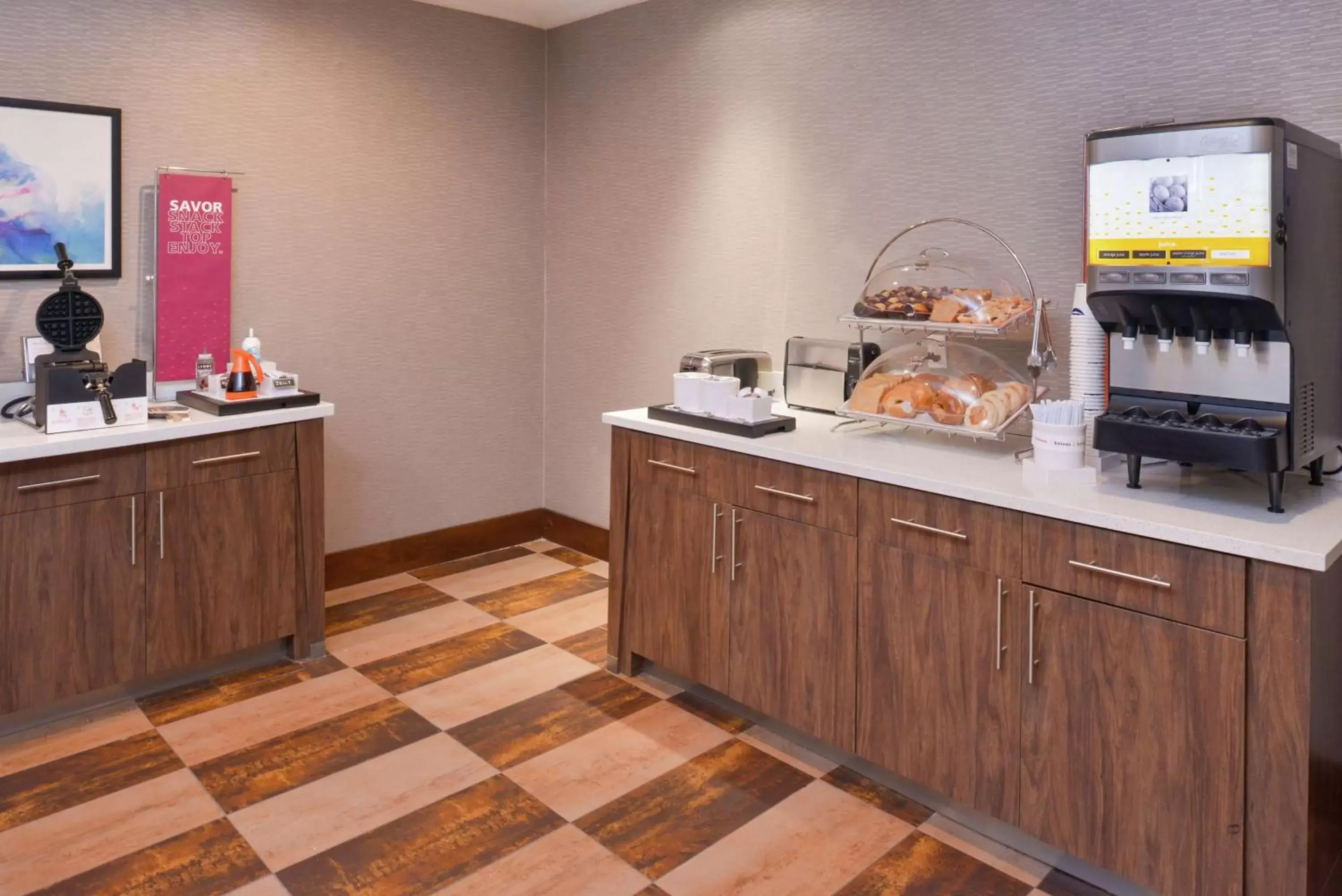 Breakfast in Hampton Inn and Suites Port Aransas Breakfast in Hampton Inn and Suites Port Aransas