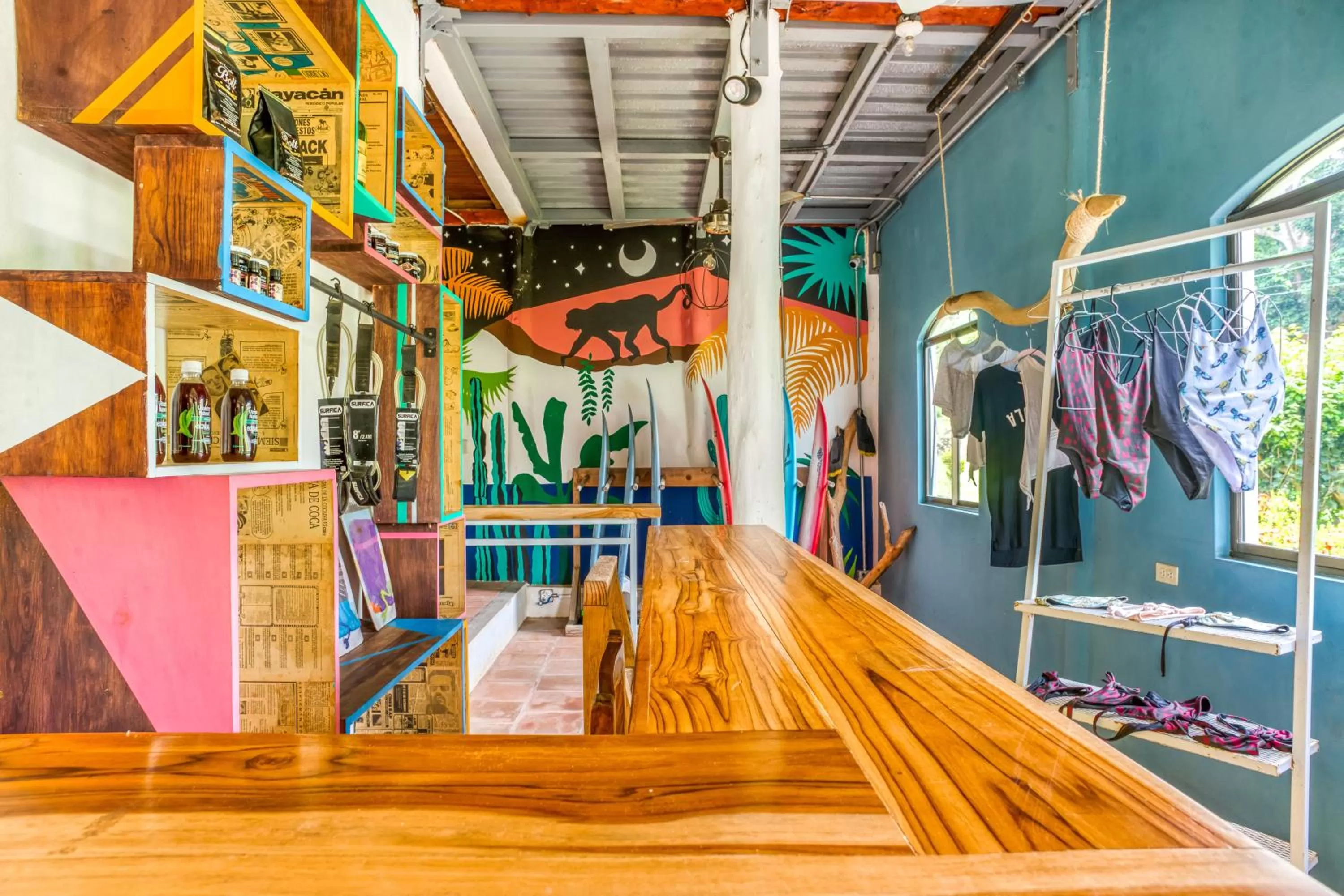 Lobby or reception in Selina Maderas