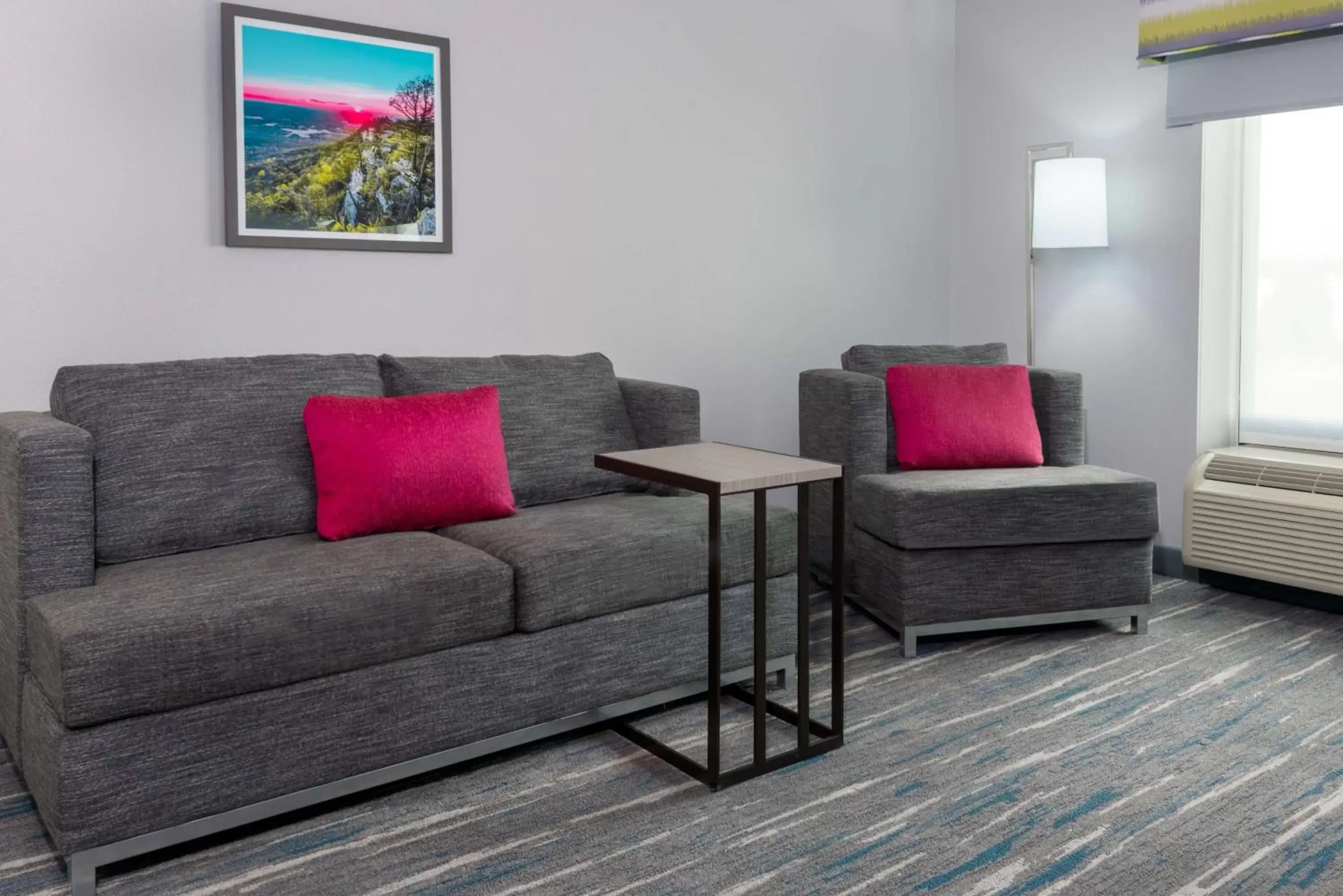 Living room, Seating Area in Hampton Inn & Suites Winston-Salem/University Area
