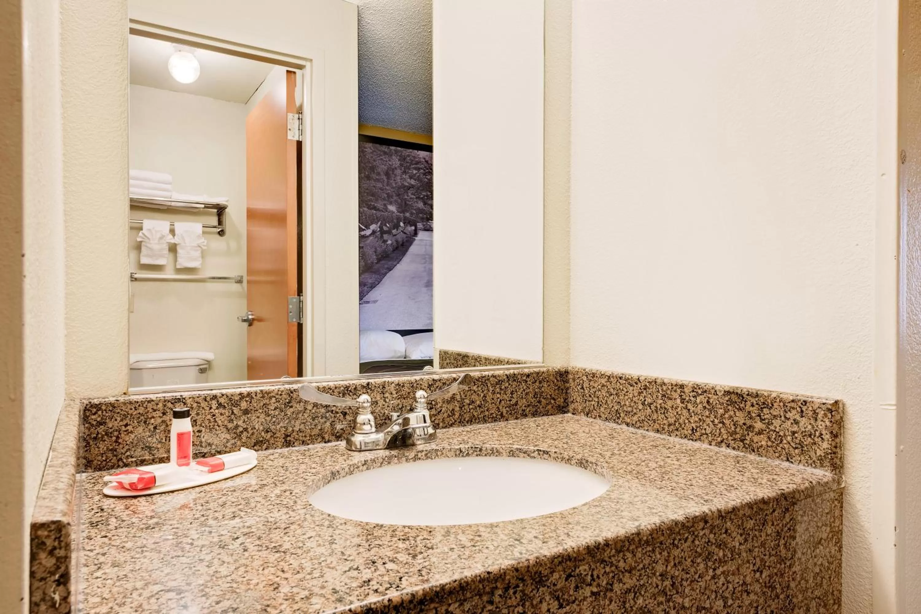 Bathroom in Super 8 by Wyndham Allentown