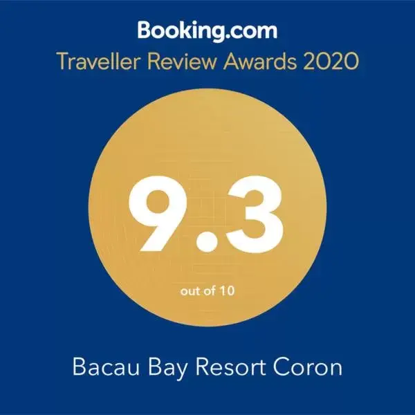 Certificate/Award in Bacau Bay Resort Coron
