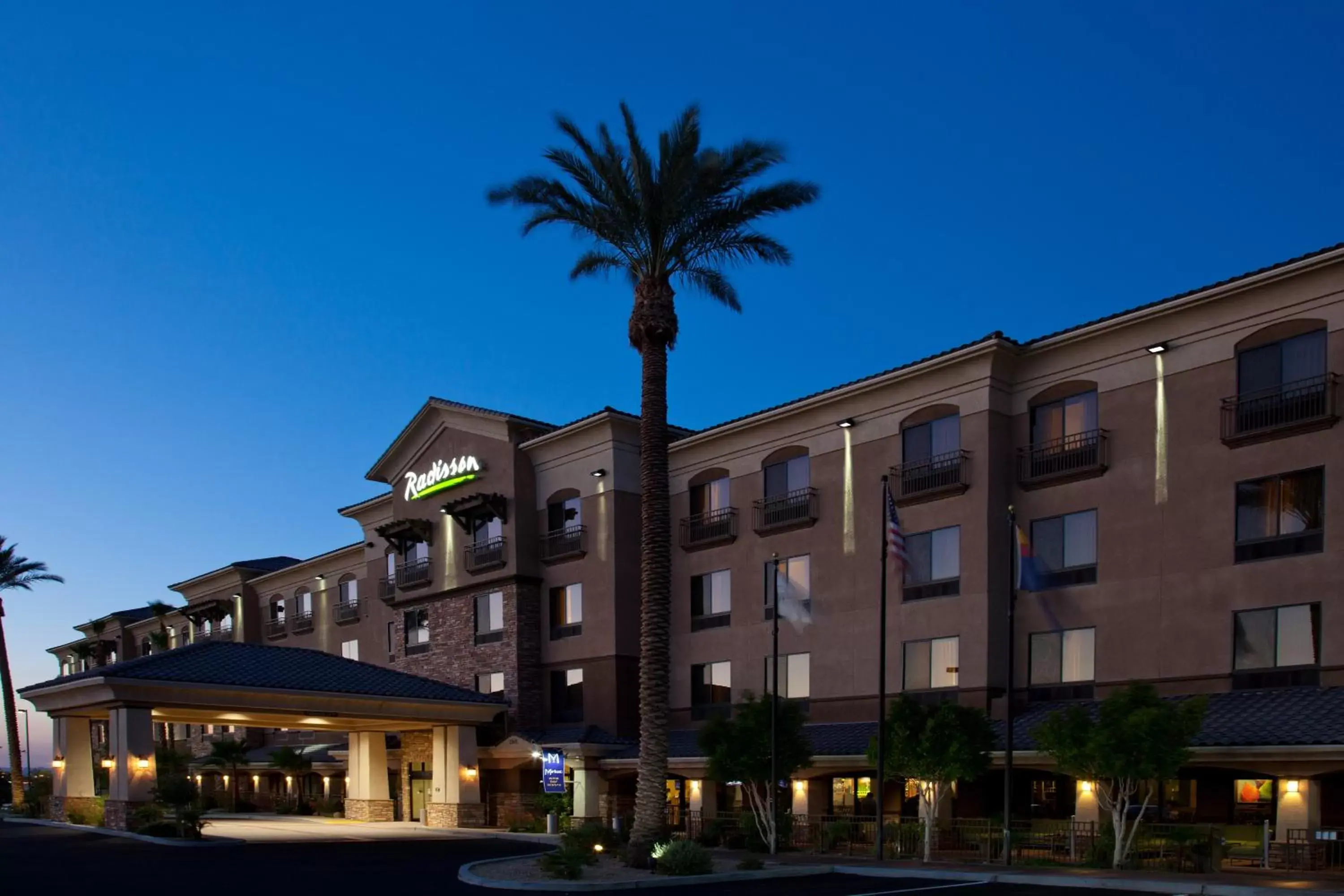 Facade/entrance, Property Building in Radisson Hotel Yuma