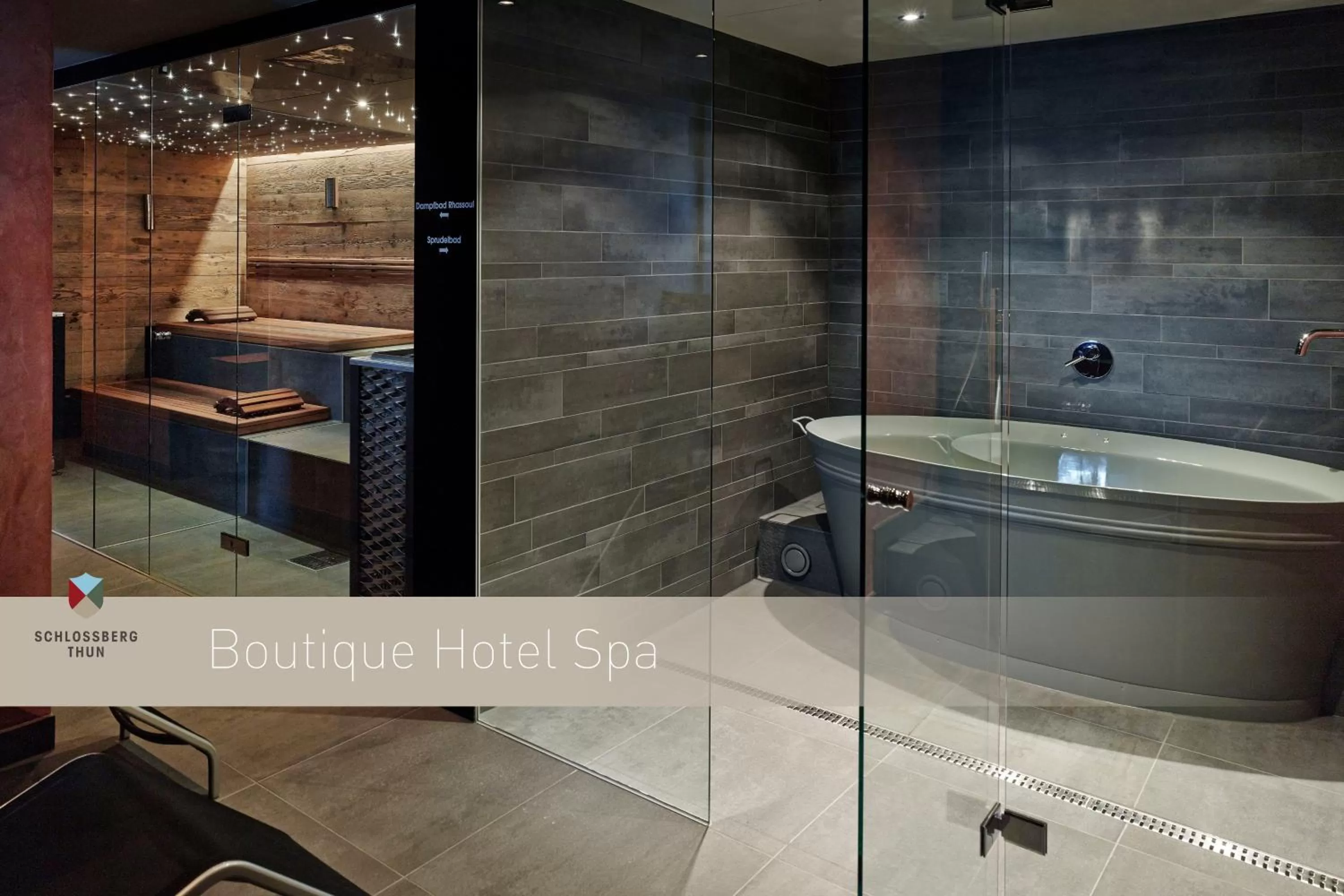 Spa and wellness centre/facilities in Boutique Hotel Schlossberg