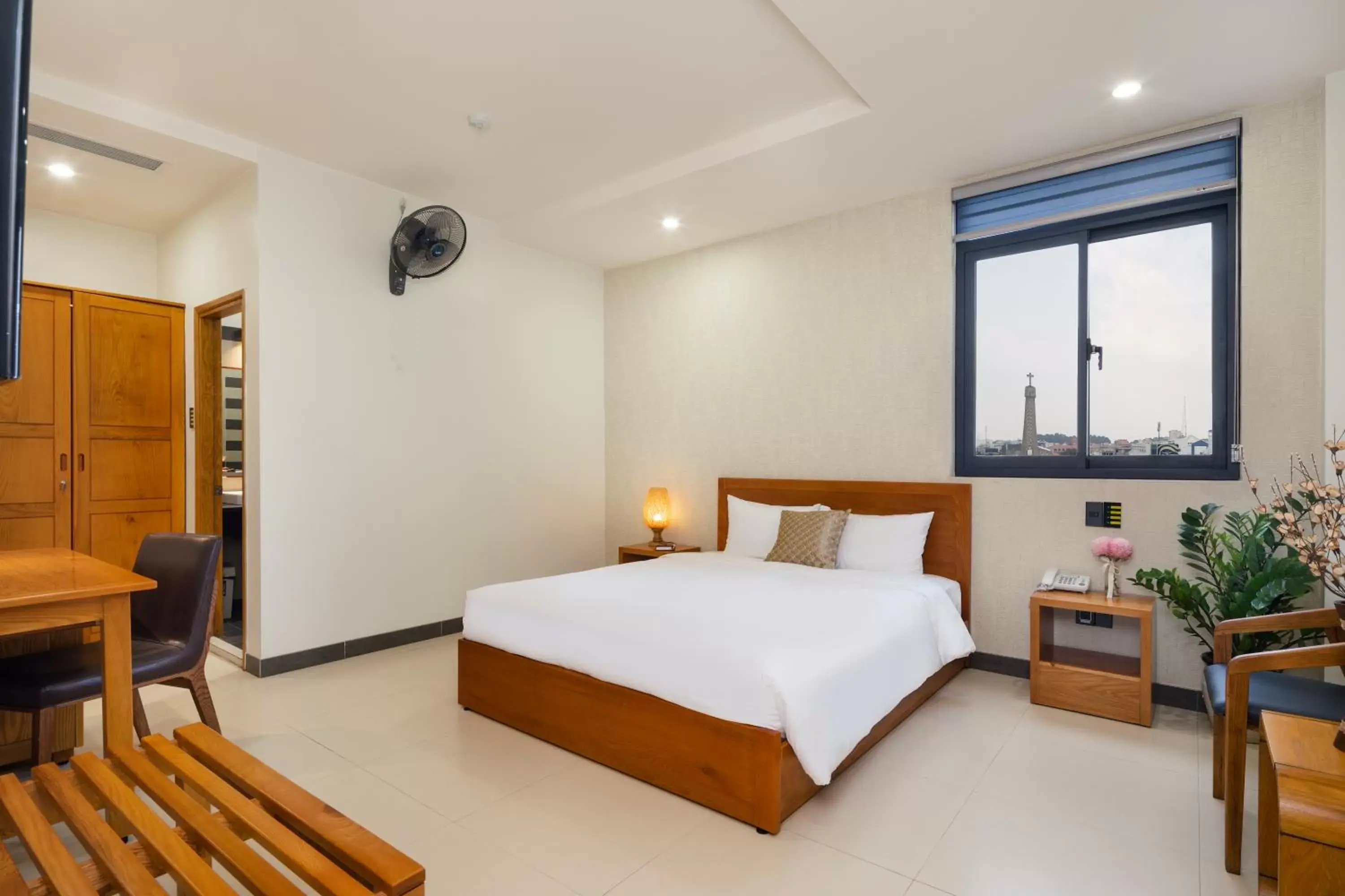 Bed in LARA HOTEL LONG XUYÊN Bed in LARA HOTEL LONG XUYÊN