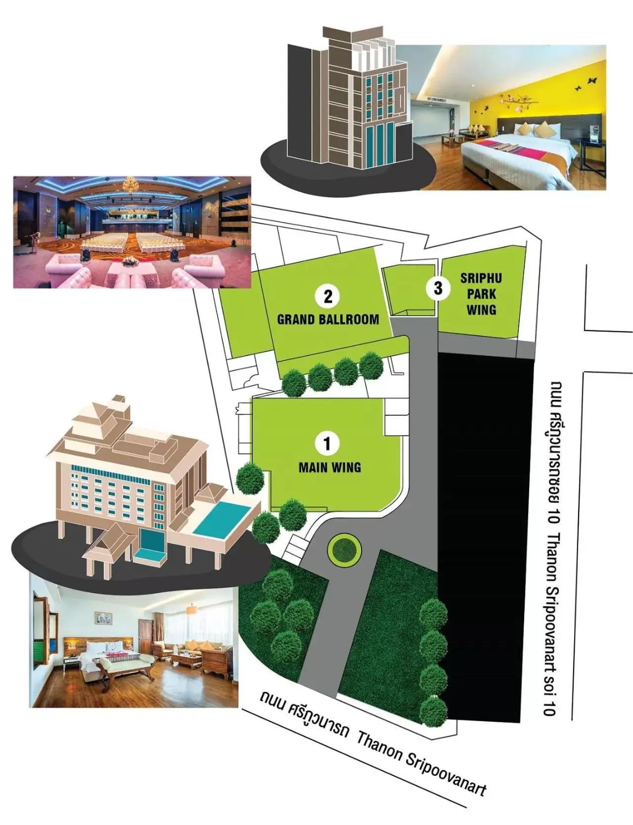 Floor Plan in Buri Sriphu Hotel & Convention Centre