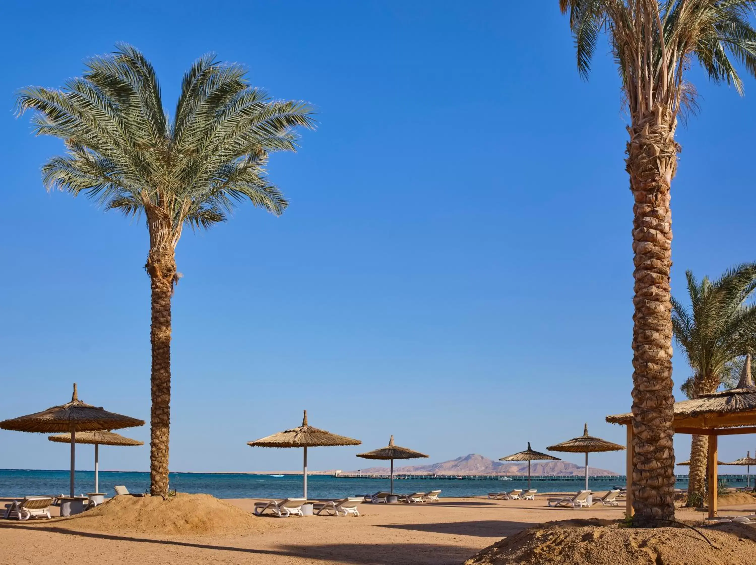 Beach in Coral Sea Waterworld Sharm El Sheikh