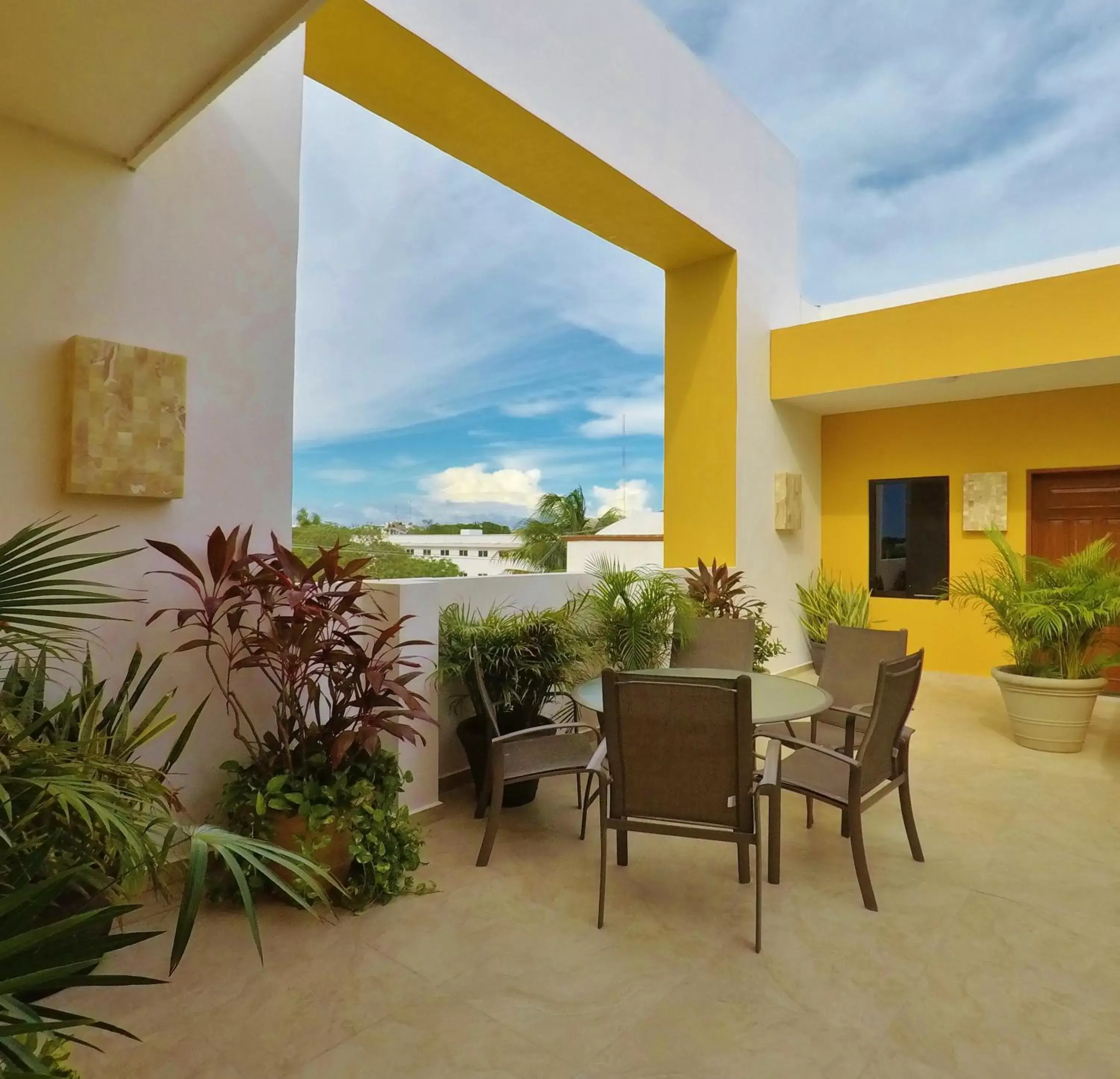 Balcony/Terrace in Hotel Las Golondrinas