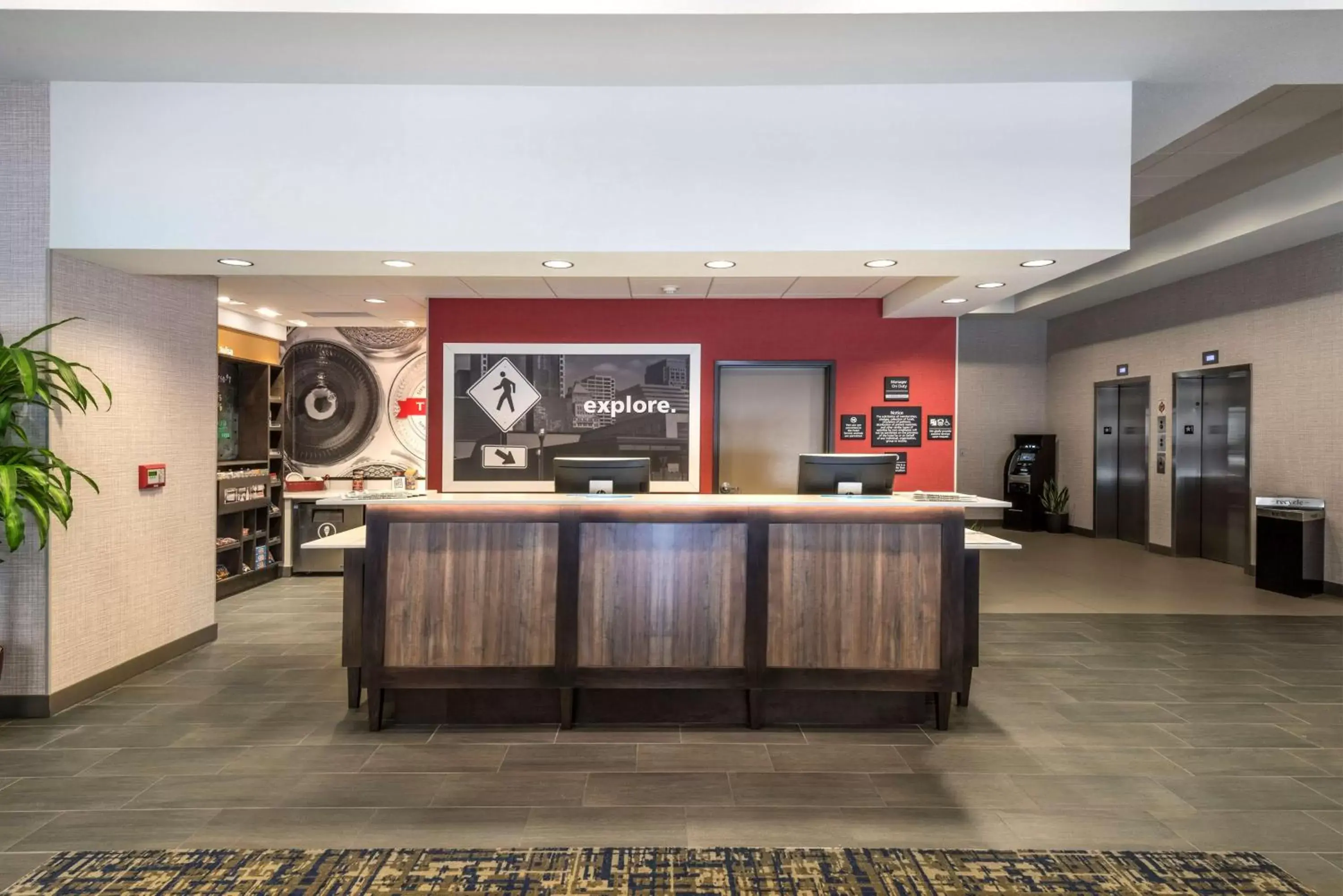 Lobby or reception, Lobby/Reception in Hampton Inn & Suites Tulsa Downtown, Ok