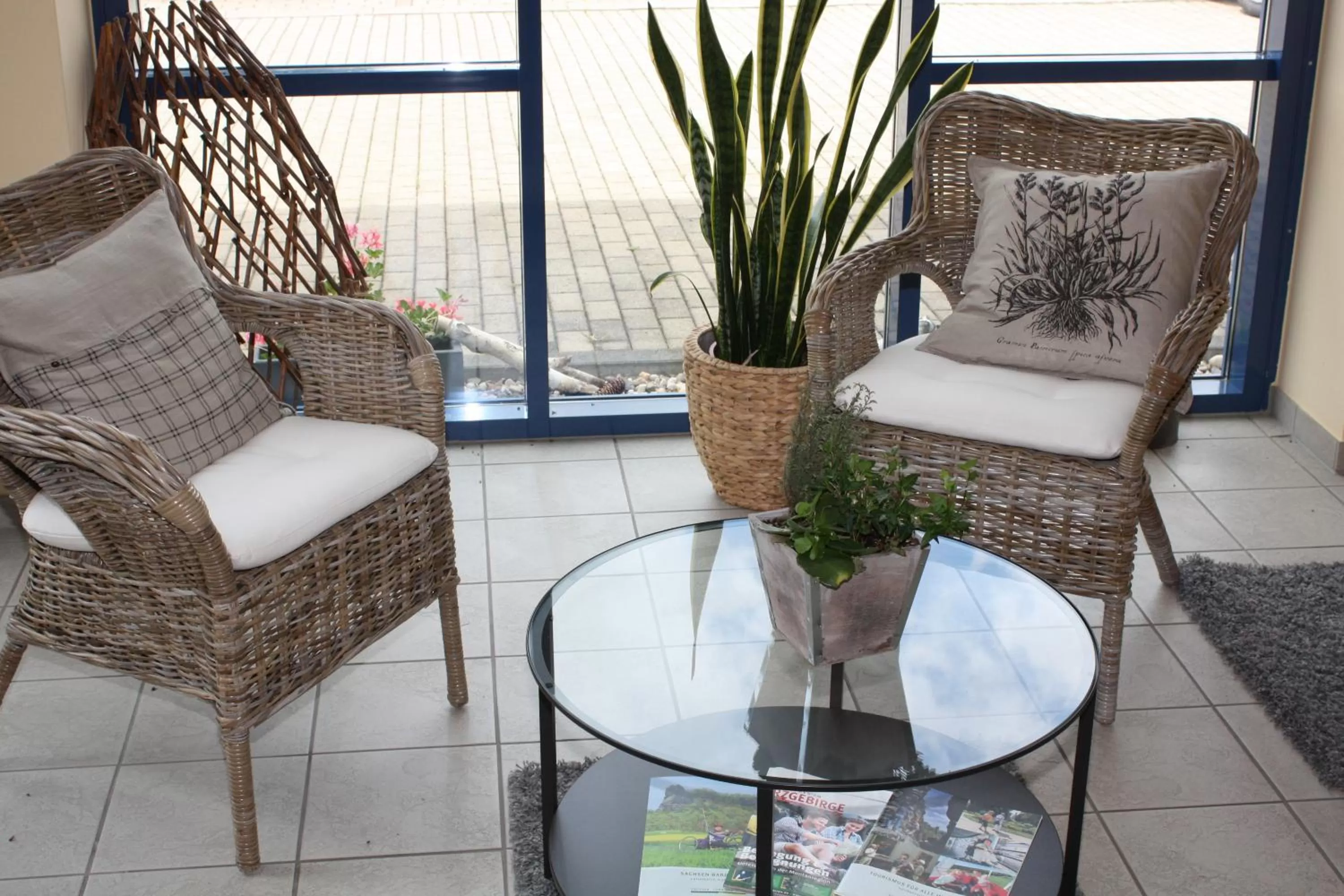 Lobby or reception in Hotel Am Heidepark