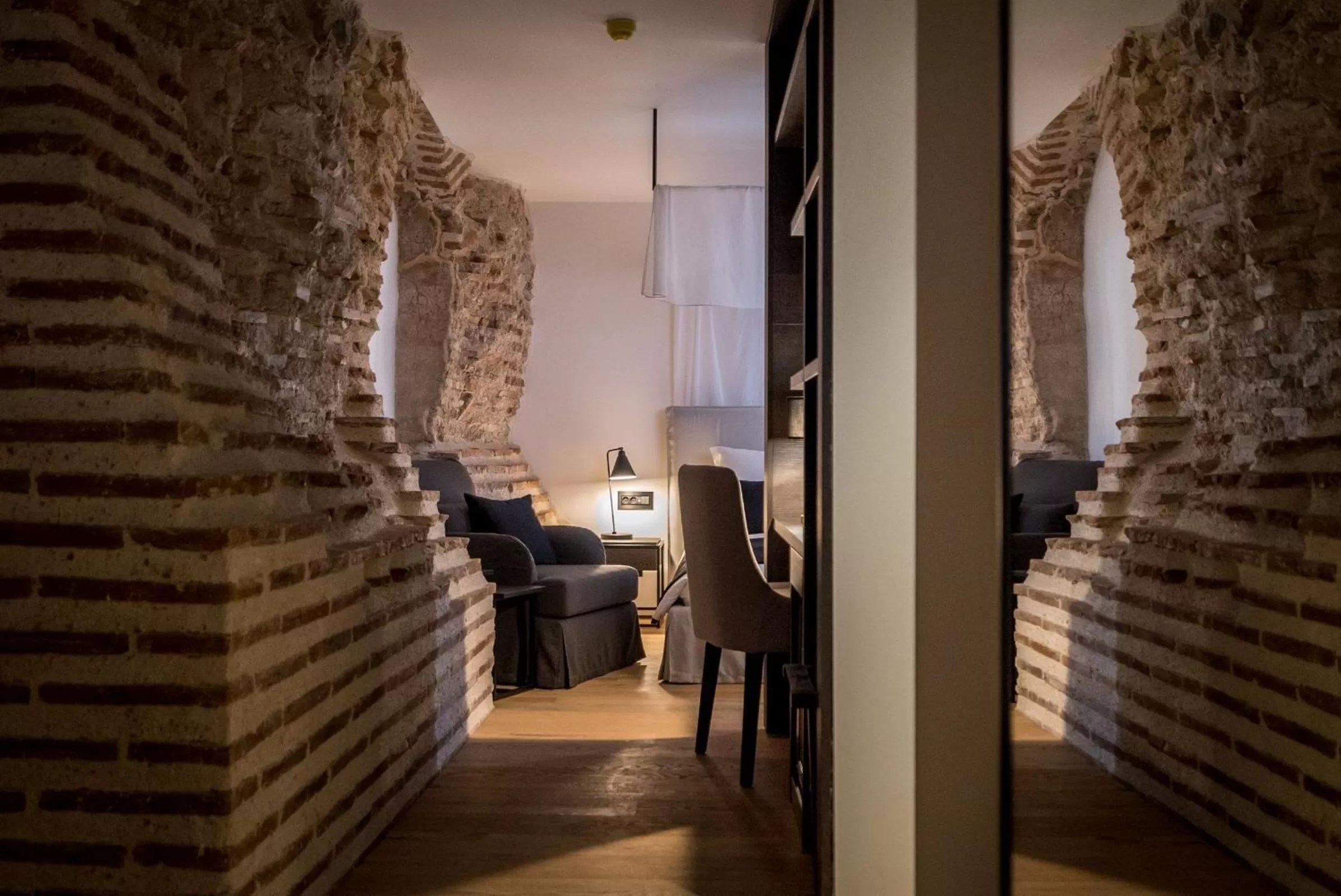 Bed in Murum Heritage Hotel