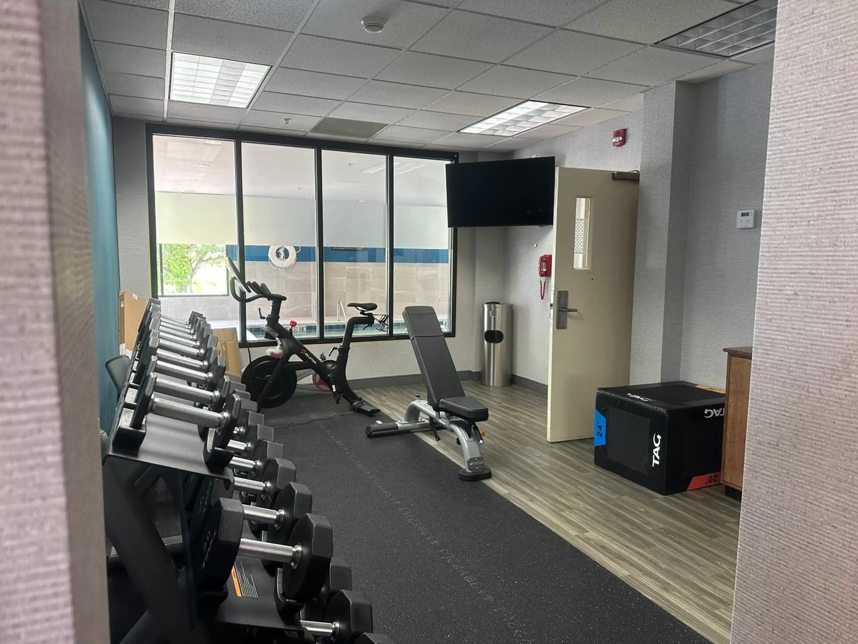 Fitness centre/facilities, Fitness Center/Facilities in Hampton Inn Bridgeport/Clarksburg