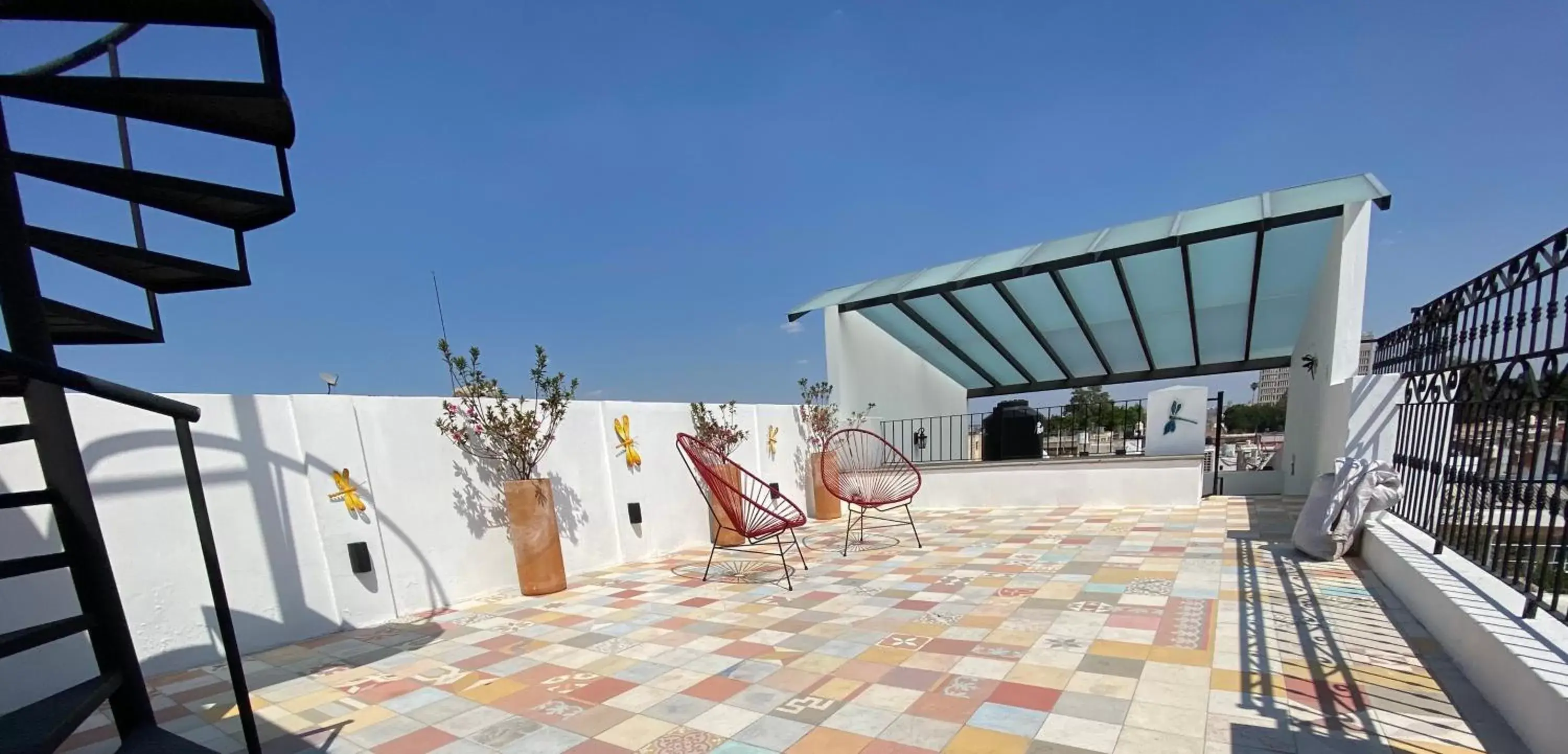 Balcony/Terrace in Hotel La Casa de las Libélulas