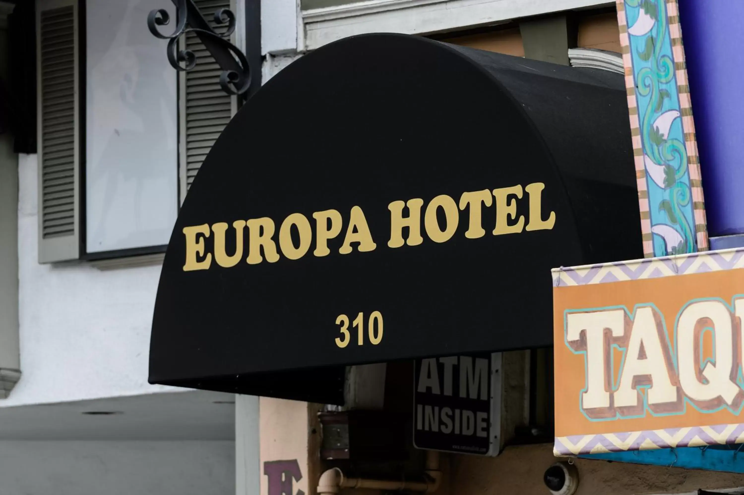 Property Logo/Sign in Europa Hotel