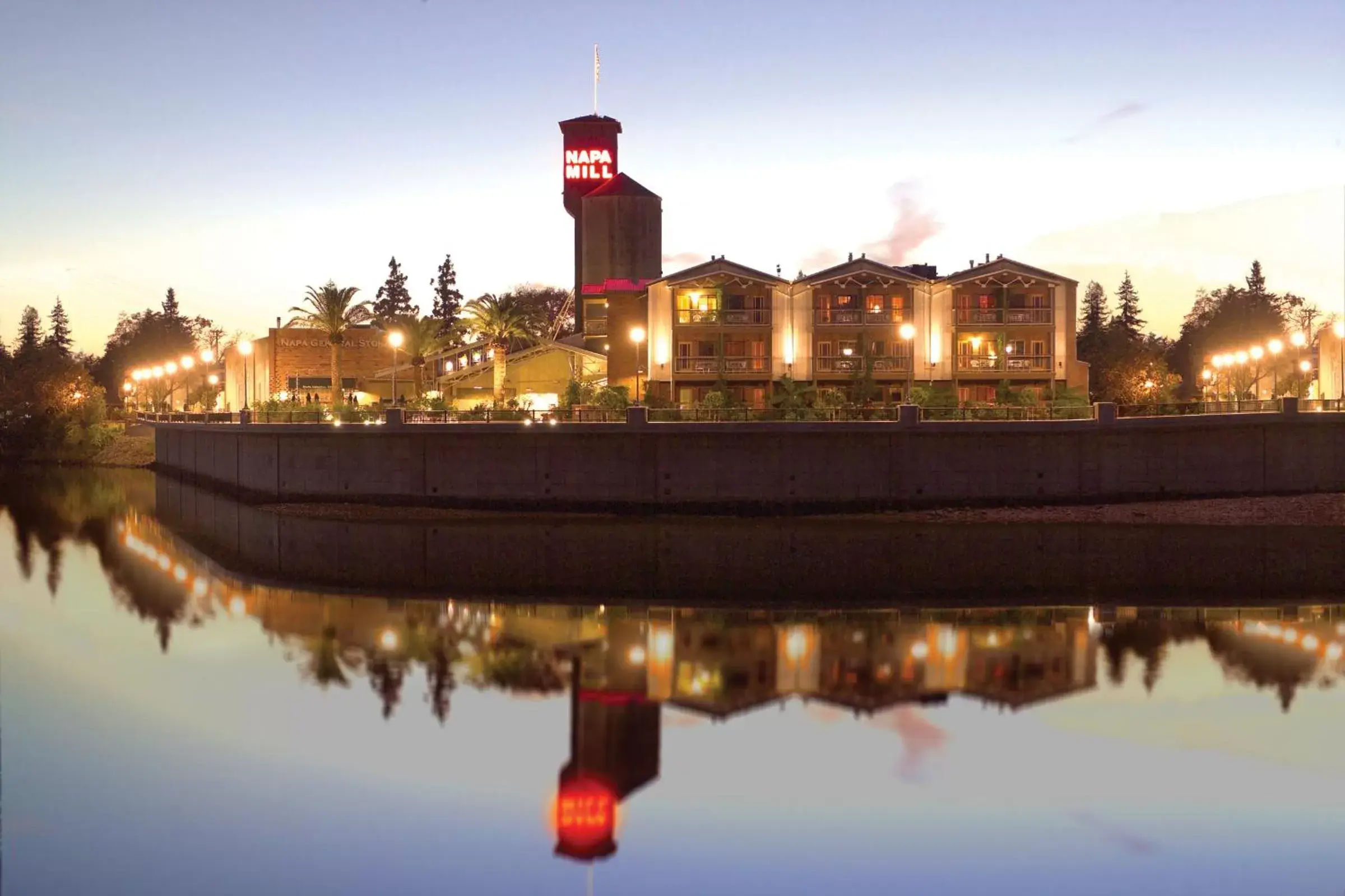 Property Building in Napa River Inn