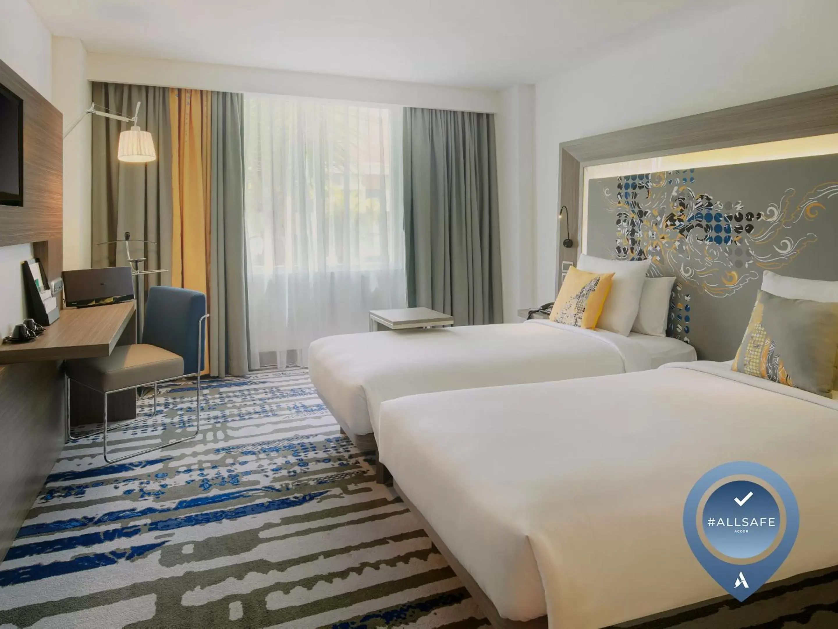 Bed in Novotel Bali Ngurah Rai Airport