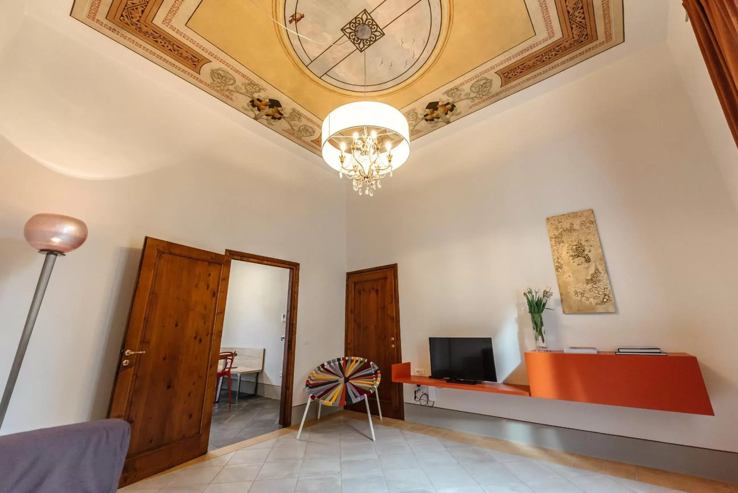 Living room, Seating Area in Residenza Cavour