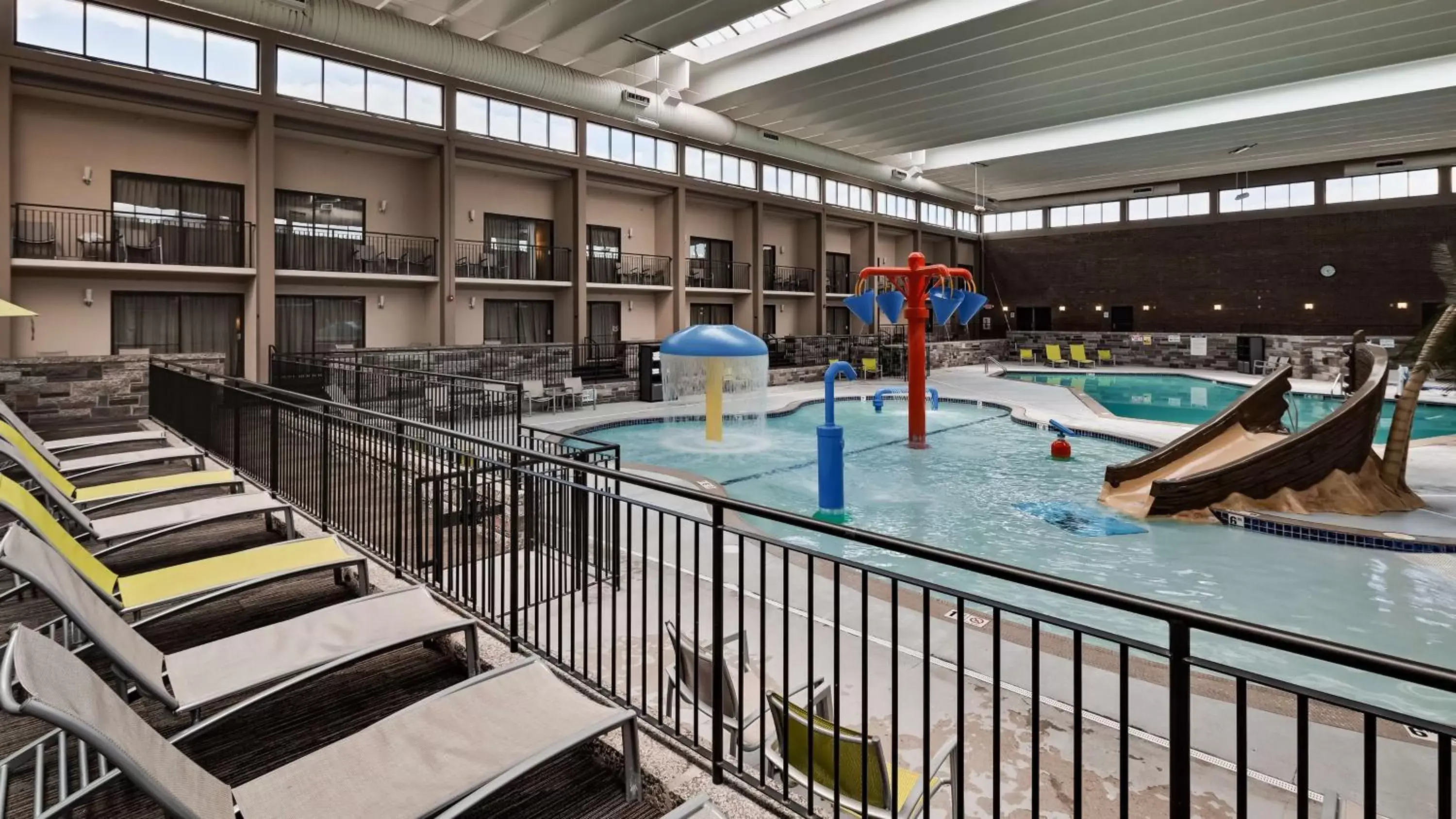 On site, Pool View in Best Western Plus Bloomington Hotel