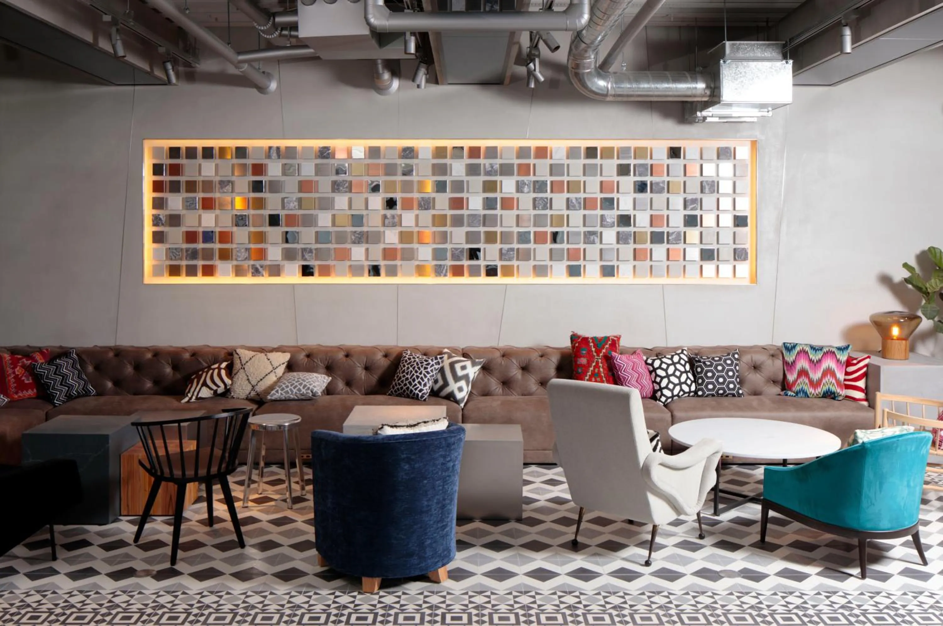 Communal lounge/ TV room in The Millennials Shibuya