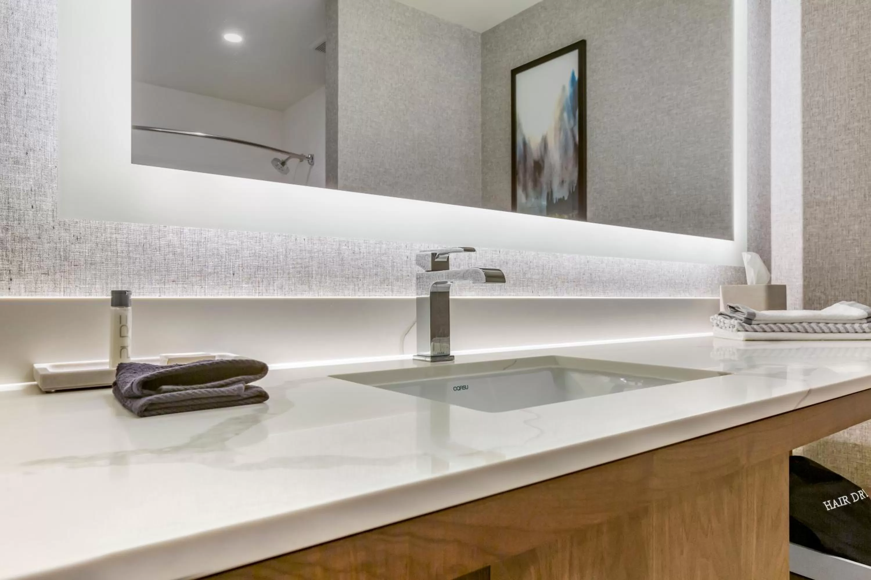 Bathroom in Cambria Hotel Austin Airport