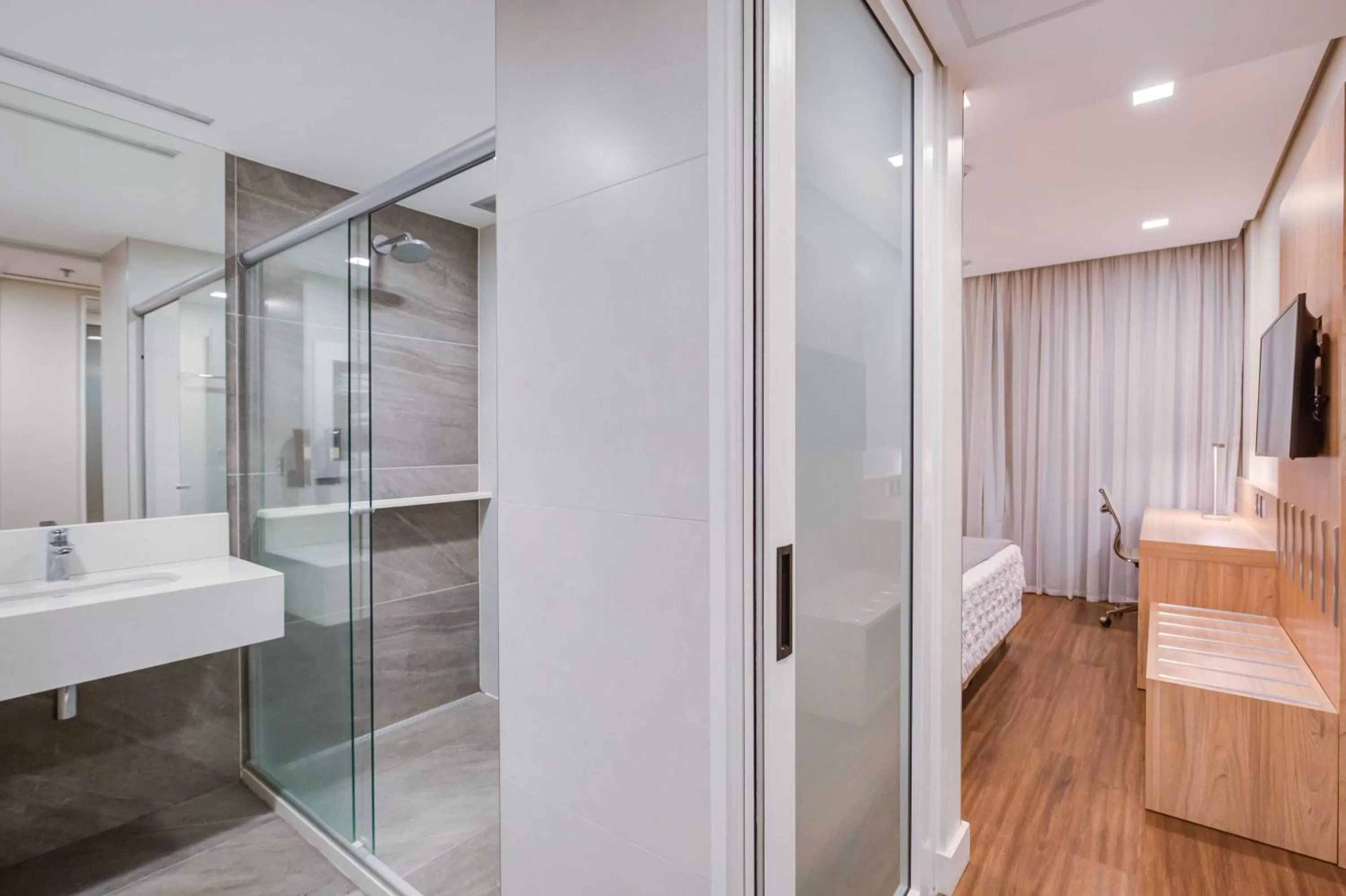 Bathroom in Rio Hotel by Bourbon Campinas
