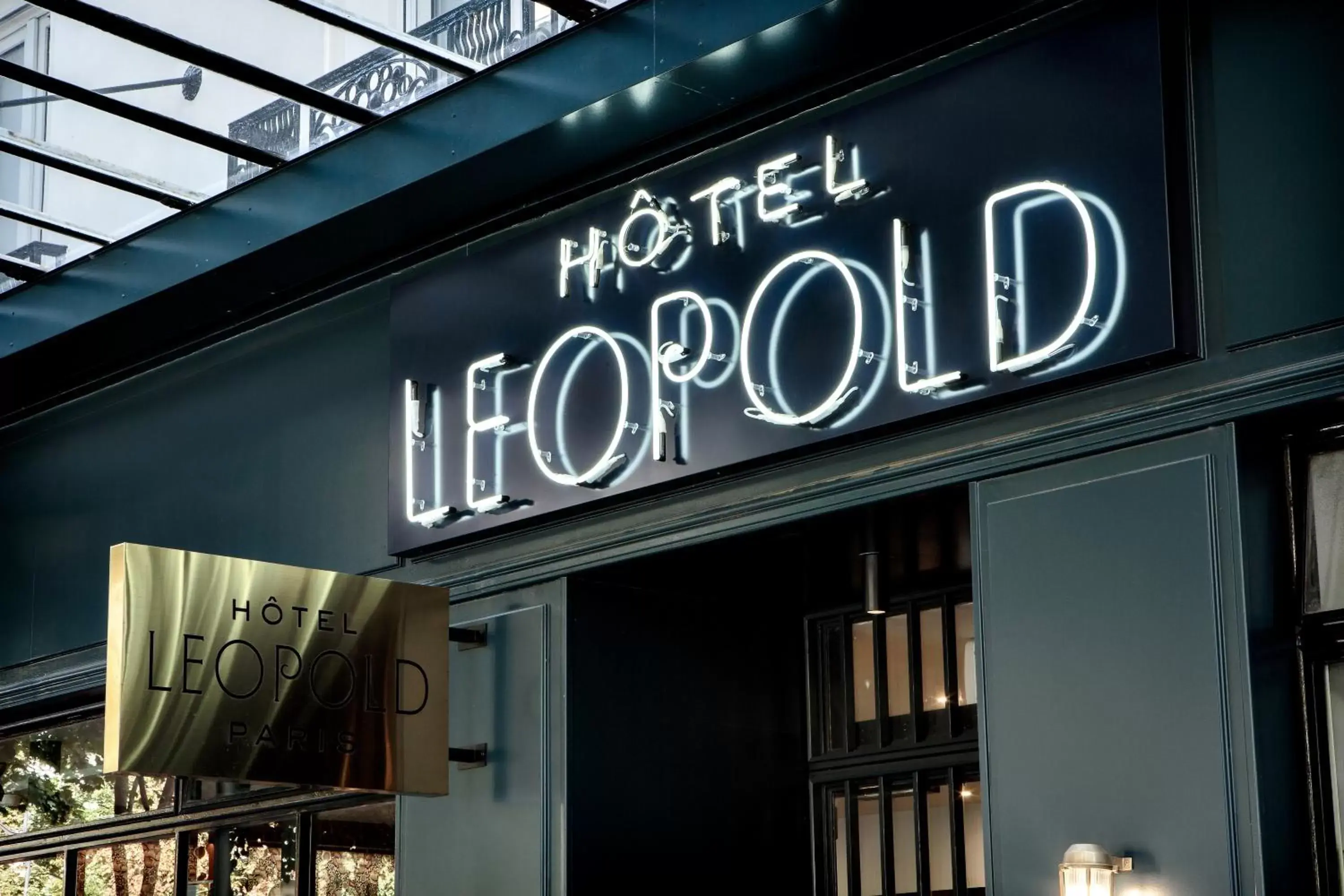 Property building, Property Logo/Sign in Hôtel Léopold - Orso Hotels