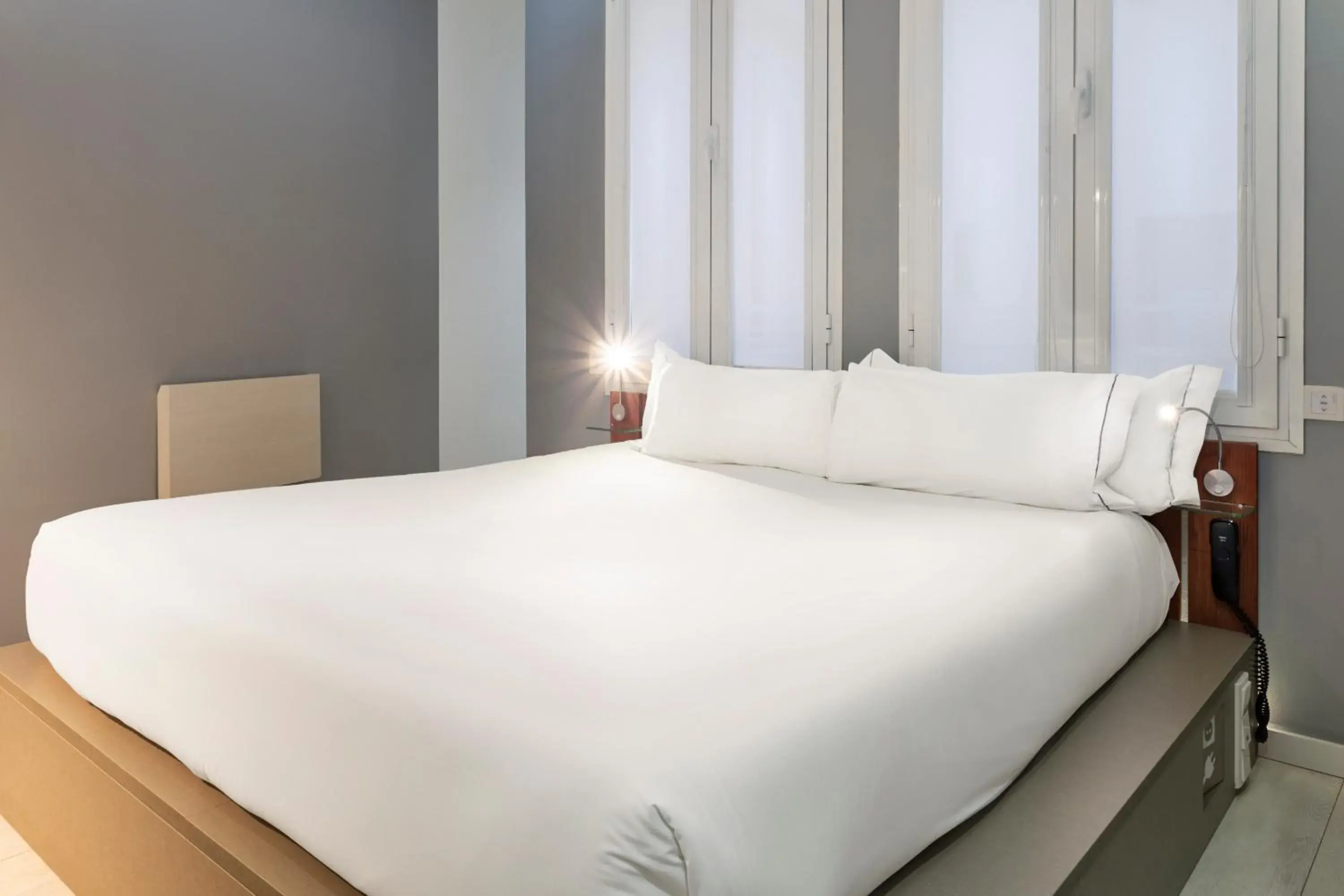 Bed in B&B HOTEL Madrid Centro Fuencarral 52