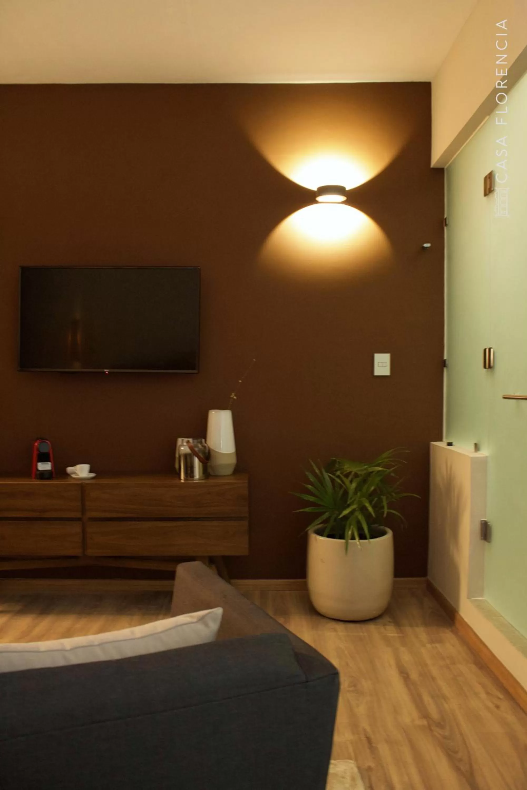 TV and multimedia in Casa Florencia Hotel Boutique