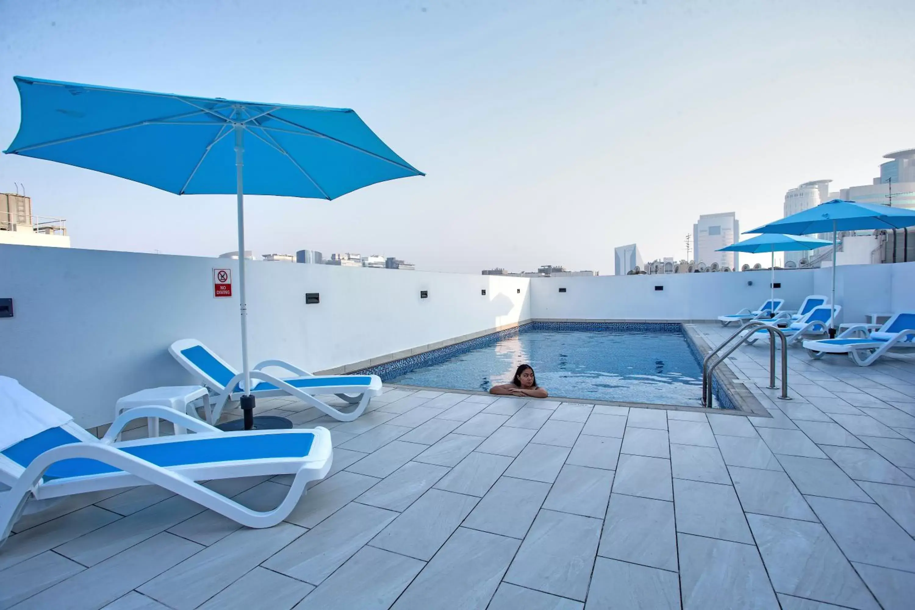 Swimming Pool in City Avenue Al Reqqa Hotel