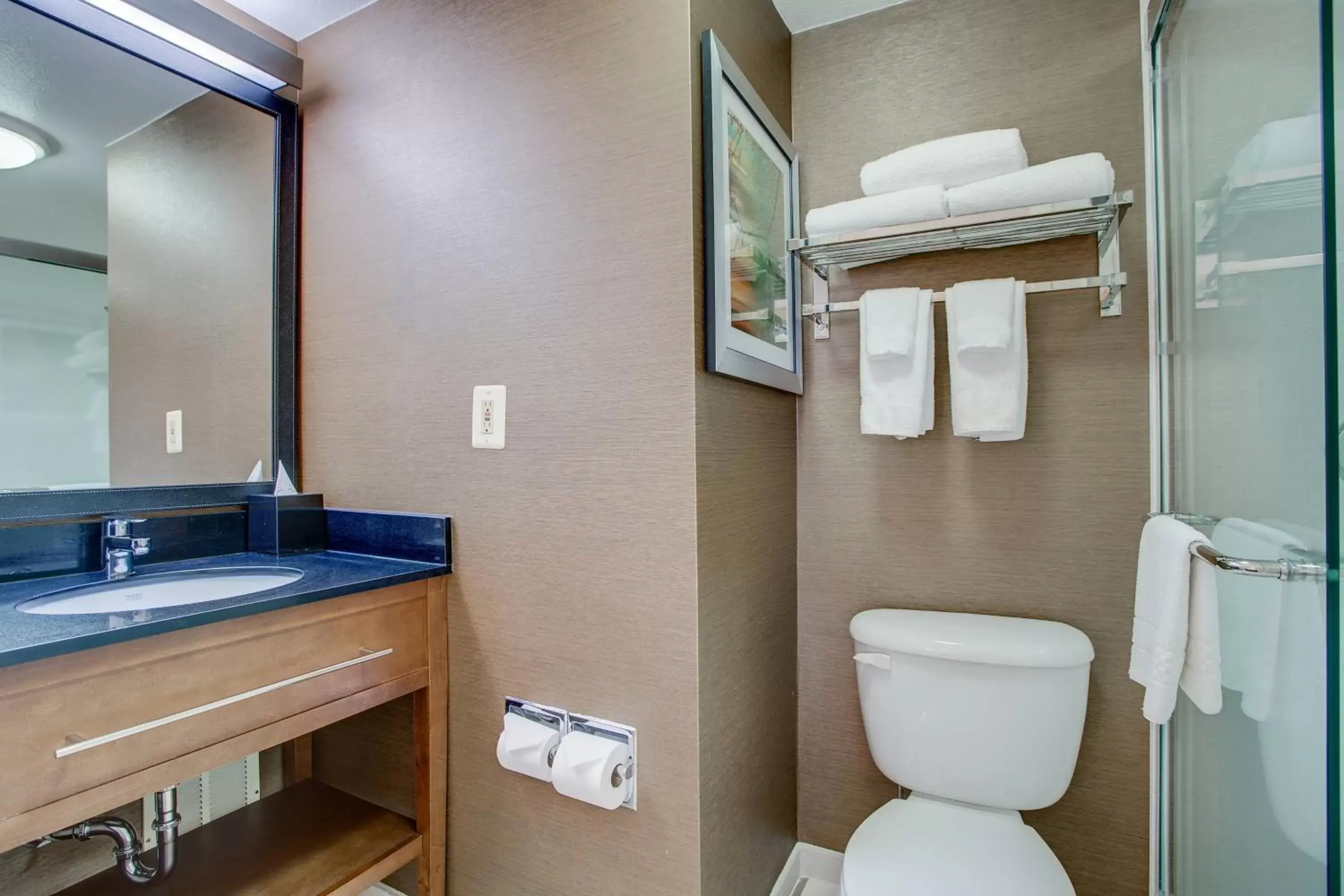 Bathroom in Fairfield Inn by Marriott Burlington Williston