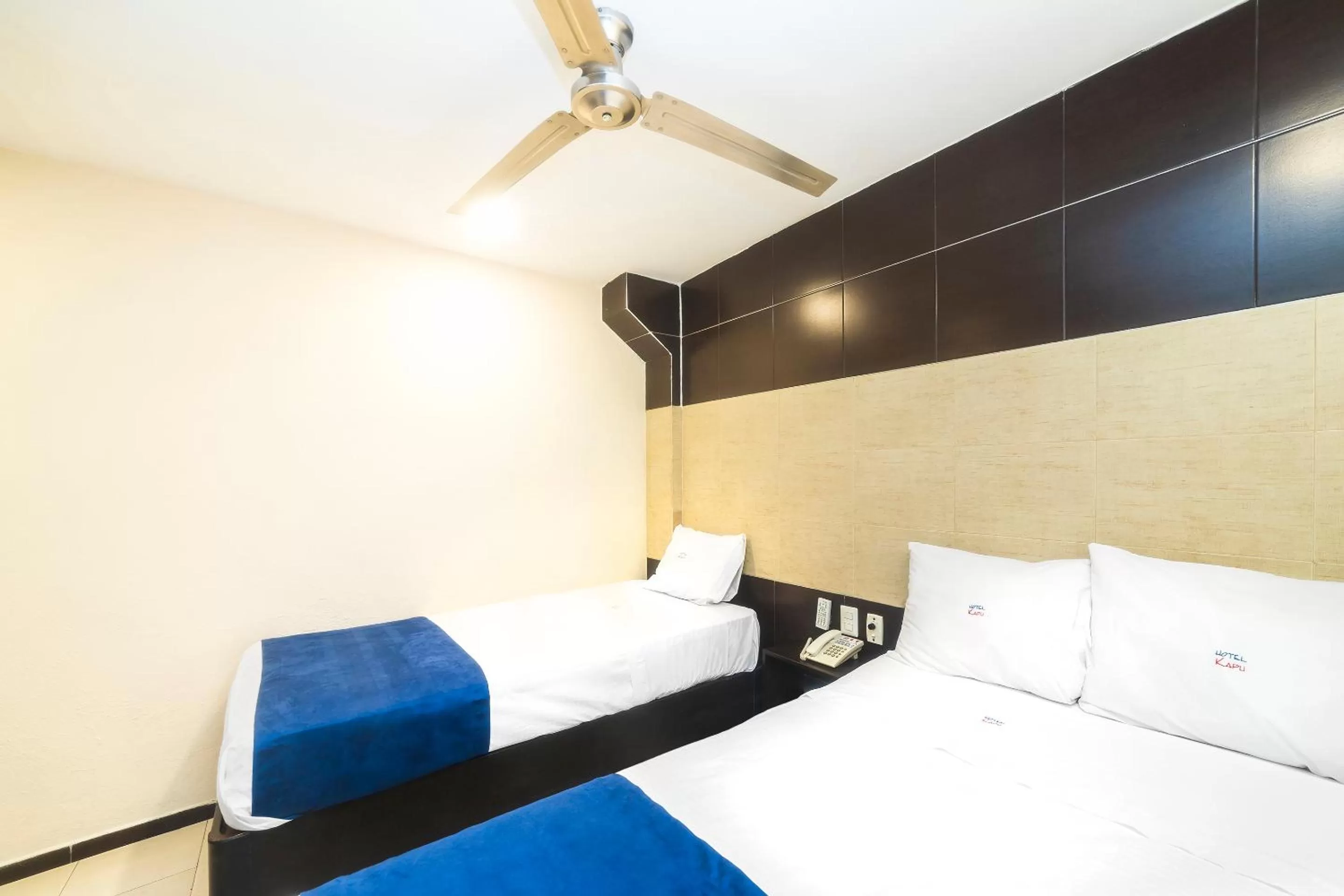 Bed in Hotel Kapu, Puebla