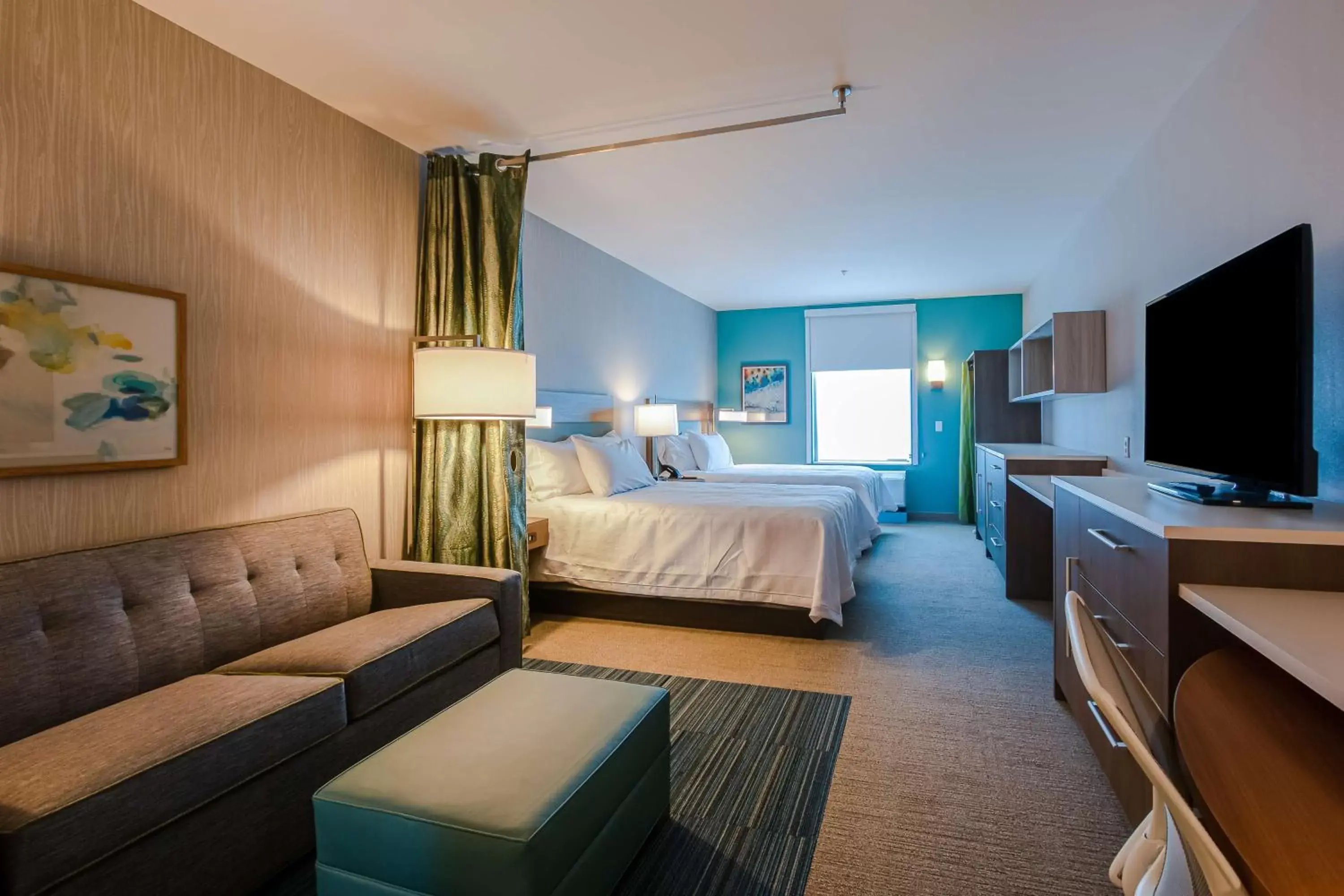 Bed in Home2 Suites By Hilton Nashville Bellevue