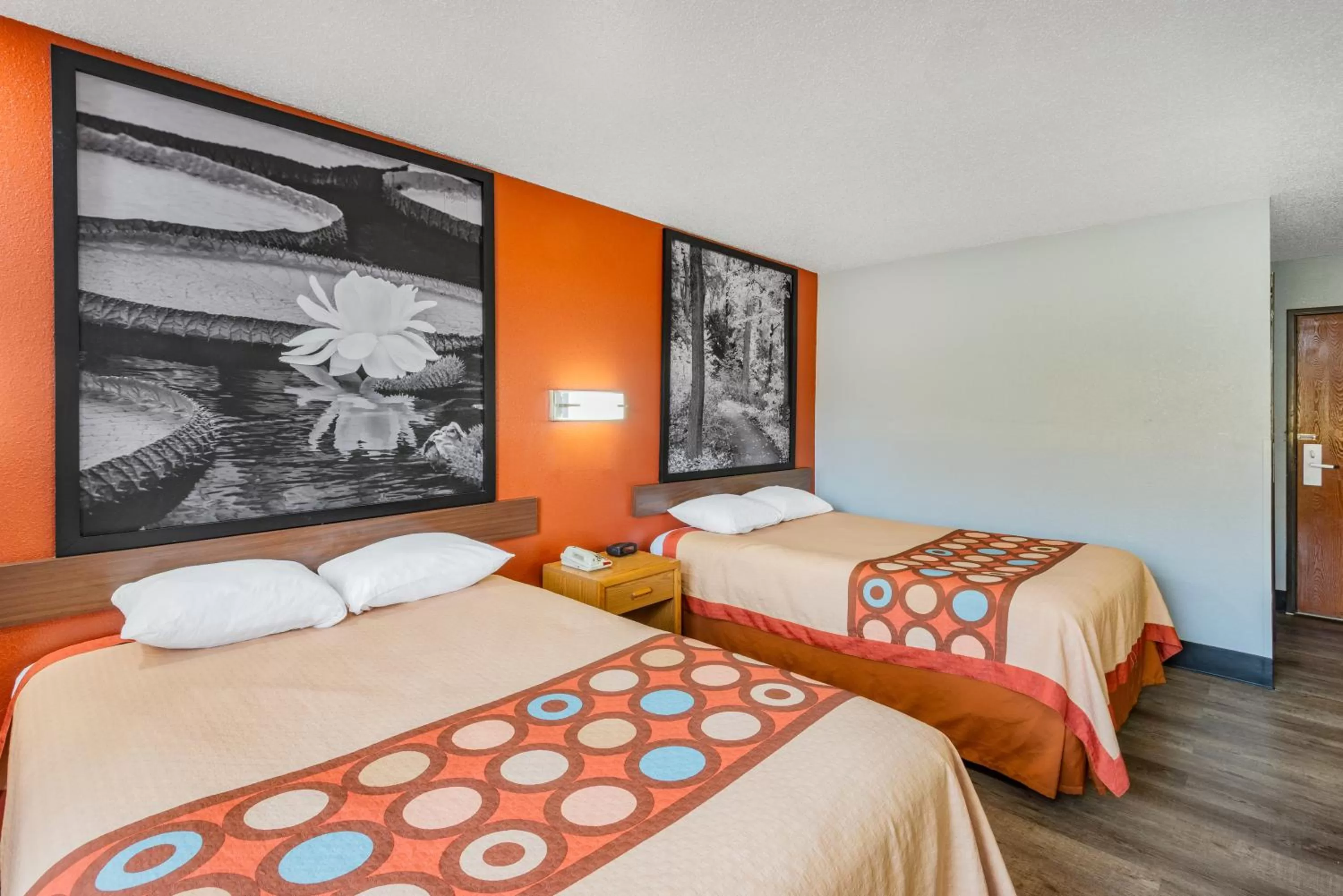 Bed in Super 8 by Wyndham Waynesburg