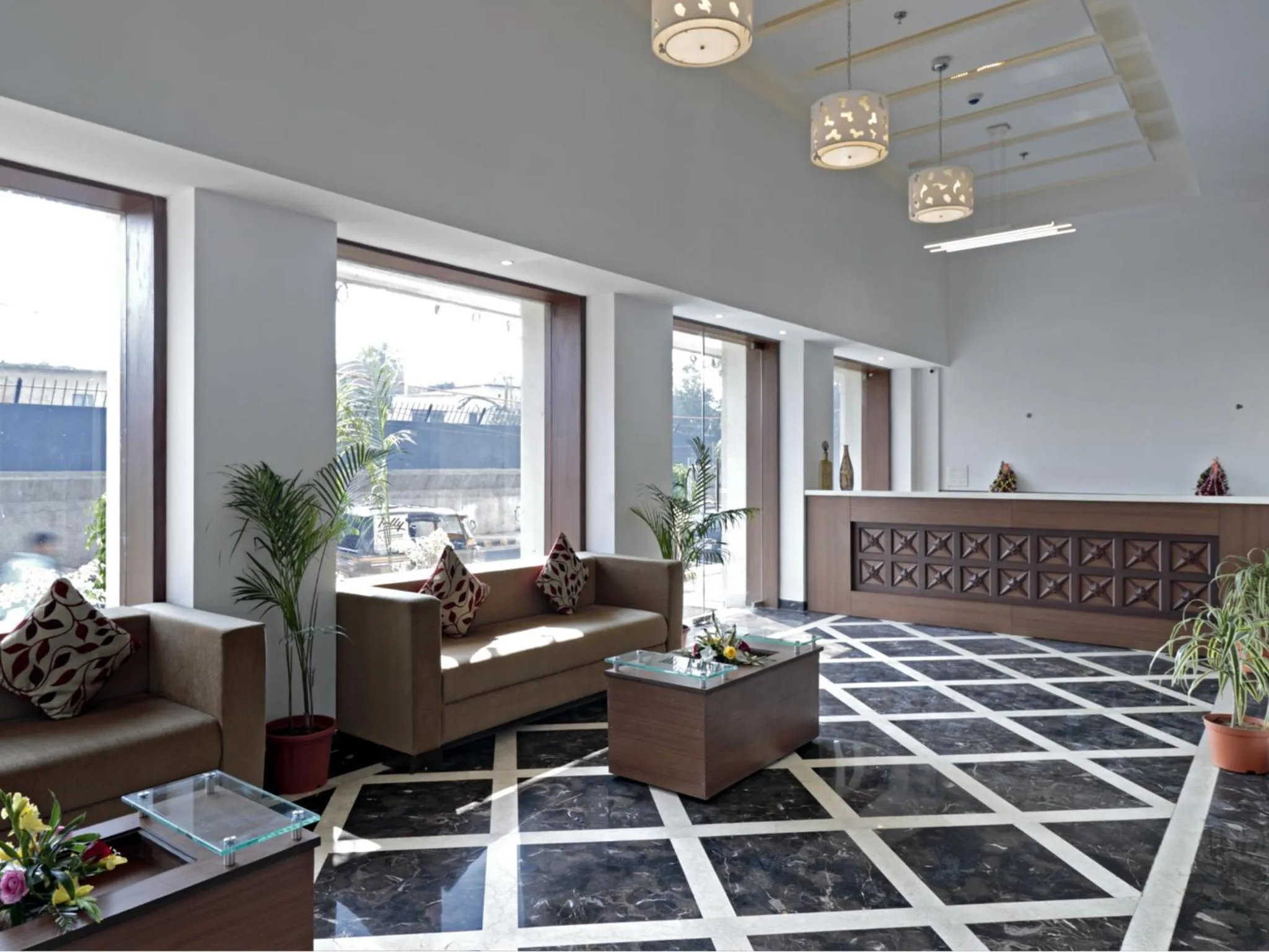 Facade/entrance in Hotel Gandharva- A Green Hotel